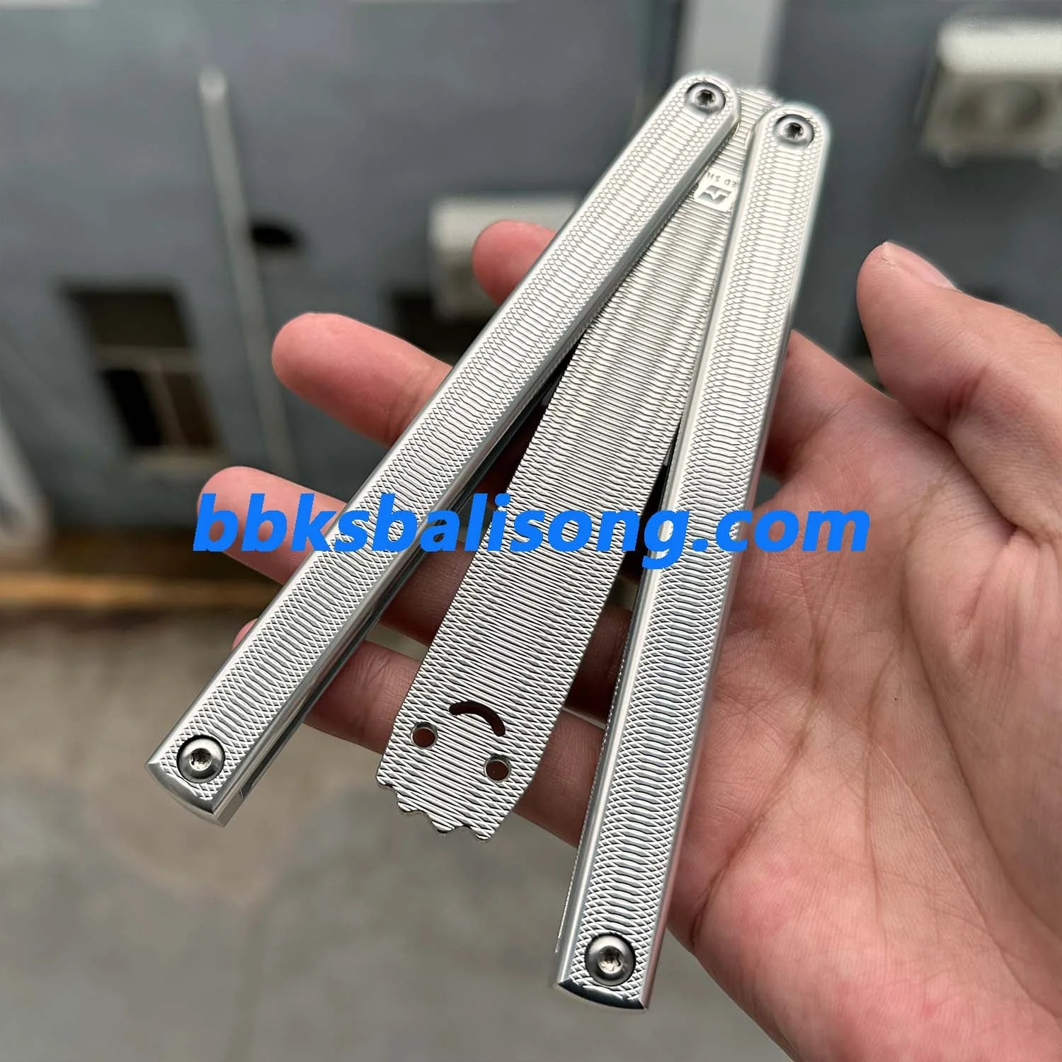 ARMED SHARK Squiddy-AL Balisong Clone 7075 Aluminum Handle - Image 16