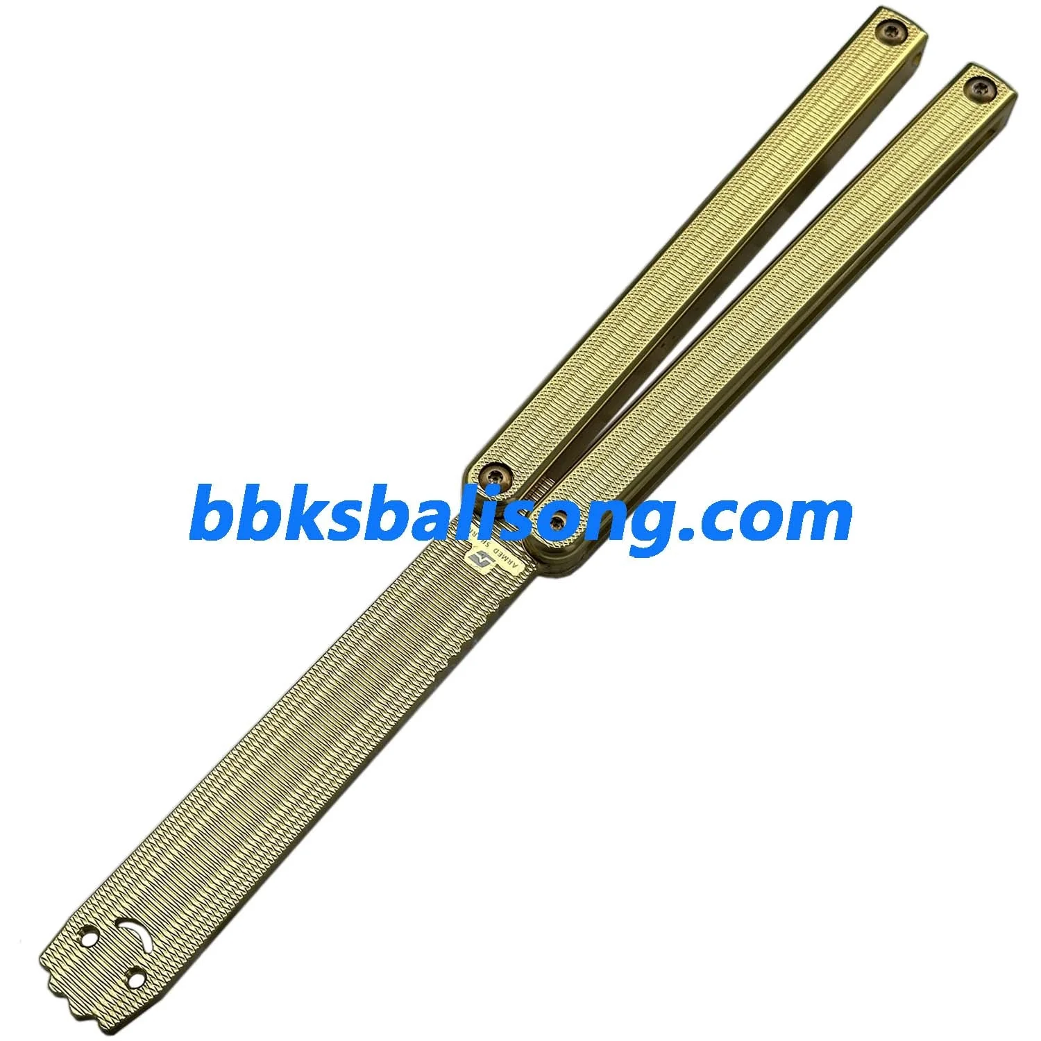 ARMED SHARK Squiddy-AL Balisong Clone 7075 Aluminum Handle - Image 2