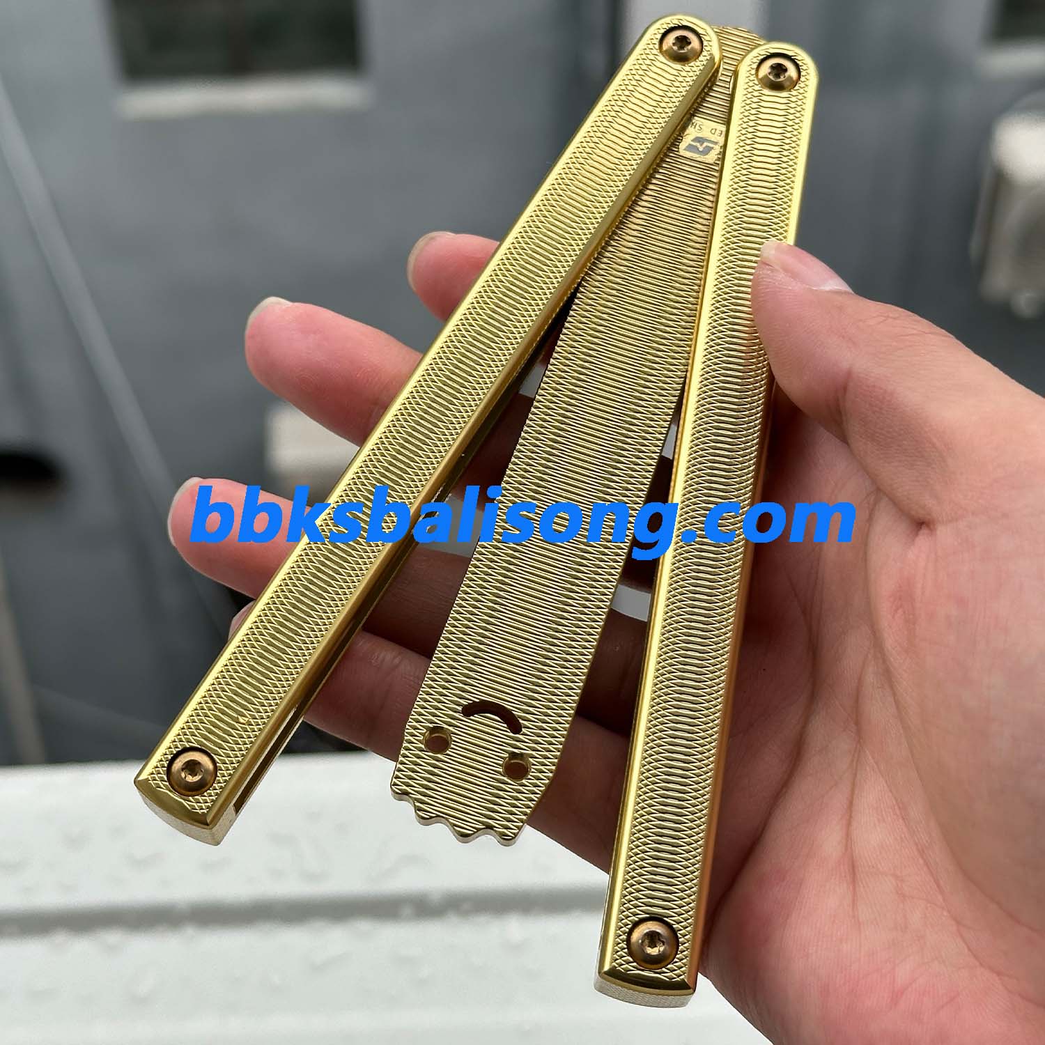 ARMED SHARK Squiddy-AL Balisong Clone 7075 Aluminum Handle - Image 22