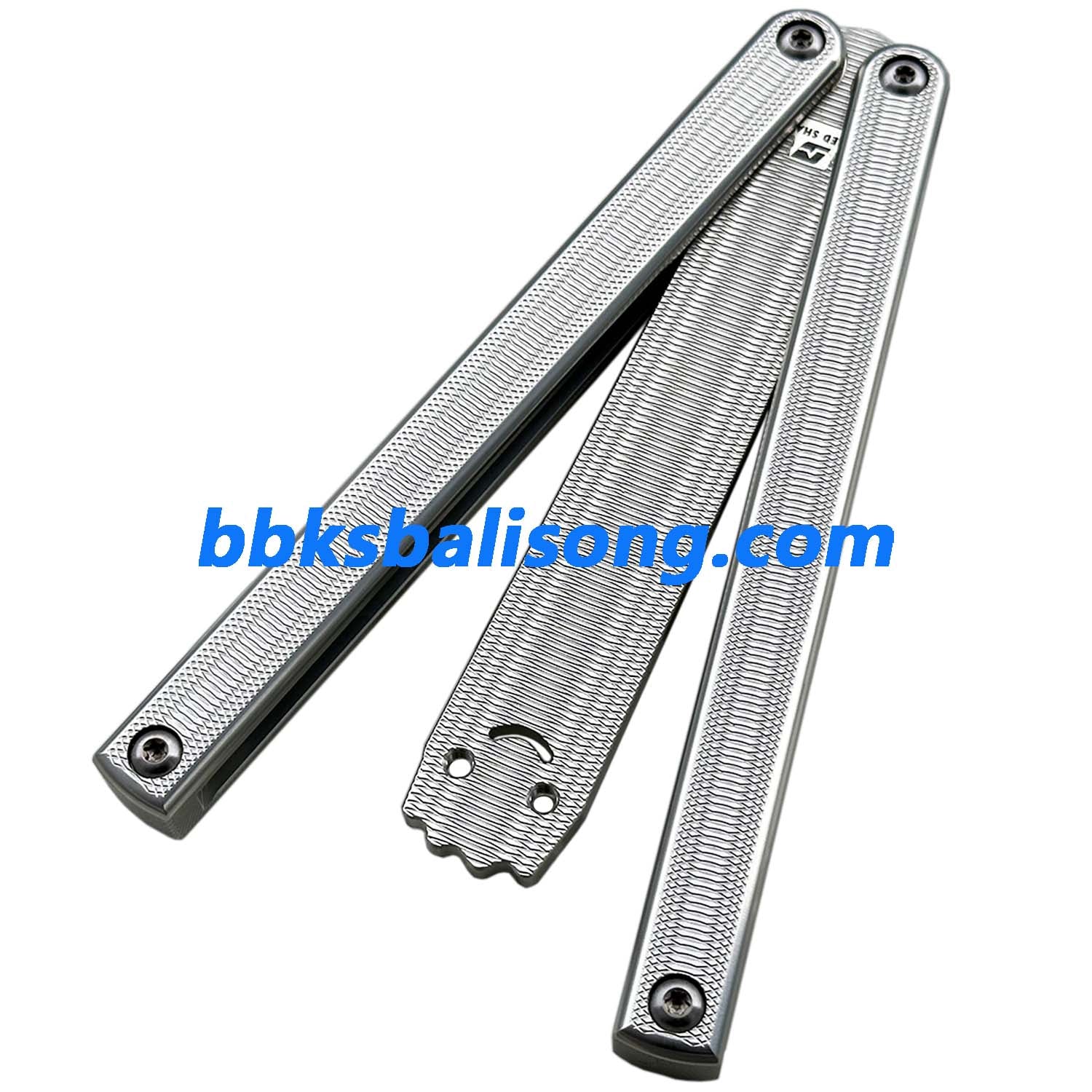 ARMED SHARK Squiddy-AL Balisong Clone 7075 Aluminum Handle - Image 7
