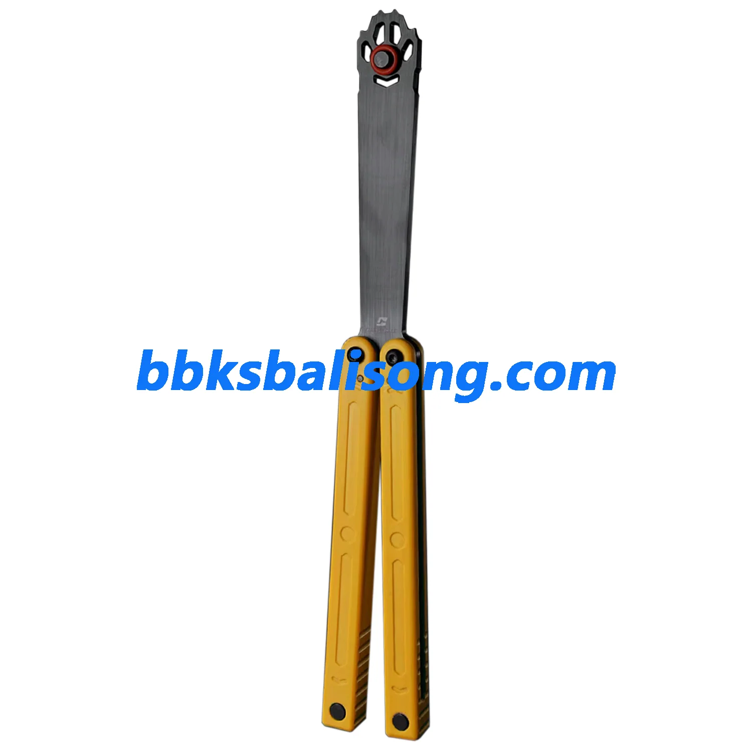 ARMED SHARK Squiddy-WH Balisong Trainer Clone CNC Acetal Material Bushings System - Image 14