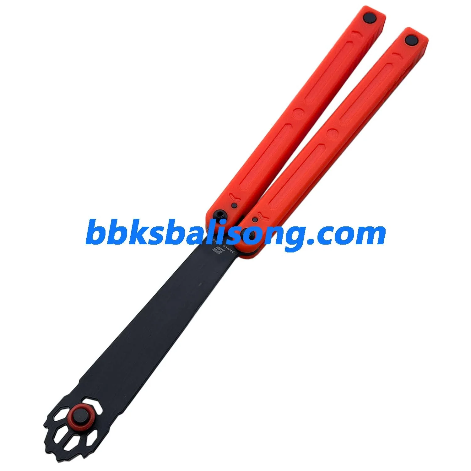 ARMED SHARK Squiddy-WH Balisong Trainer Clone CNC Acetal Material Bushings System - Image 18