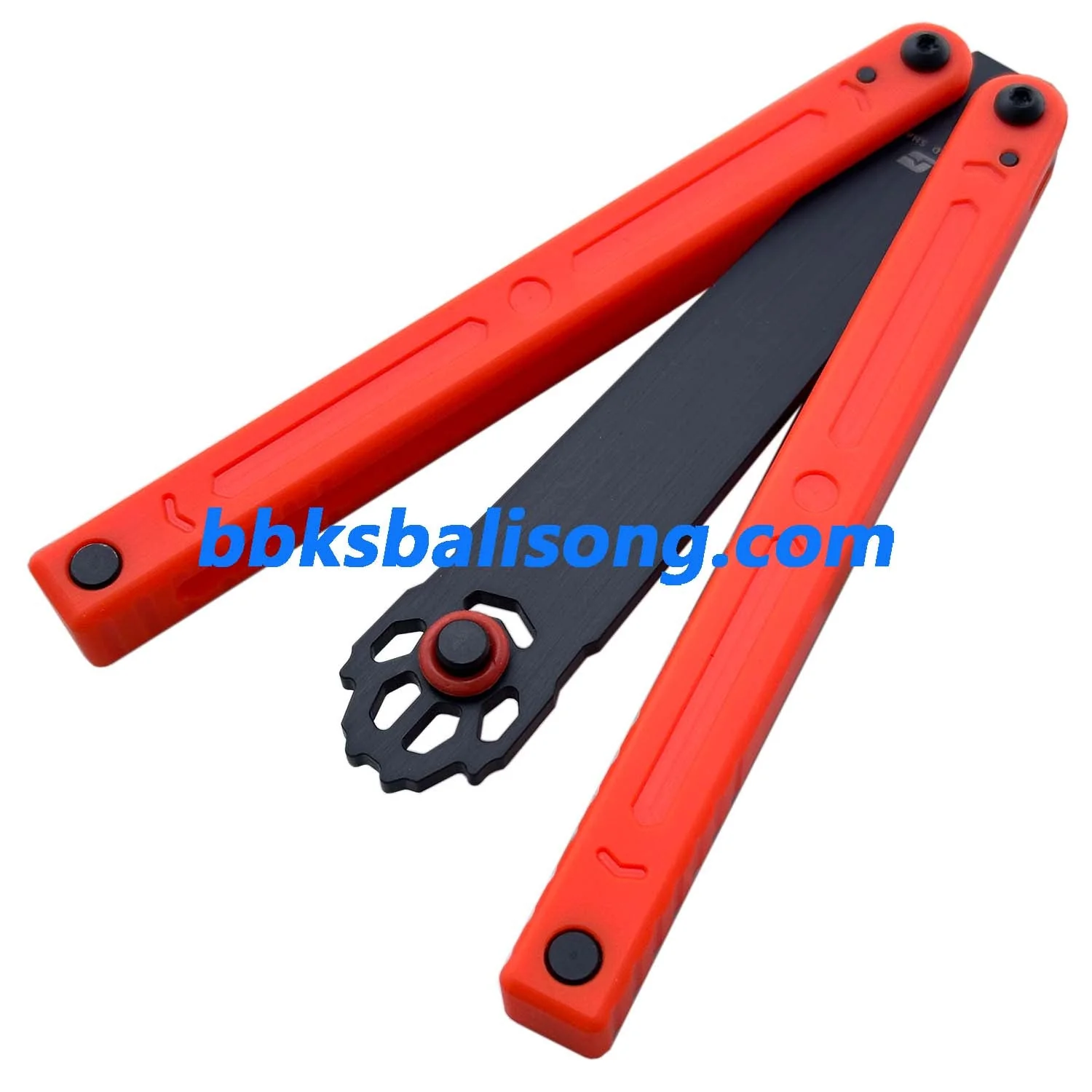 ARMED SHARK Squiddy-WH Balisong Trainer Clone CNC Acetal Material Bushings System - Image 7