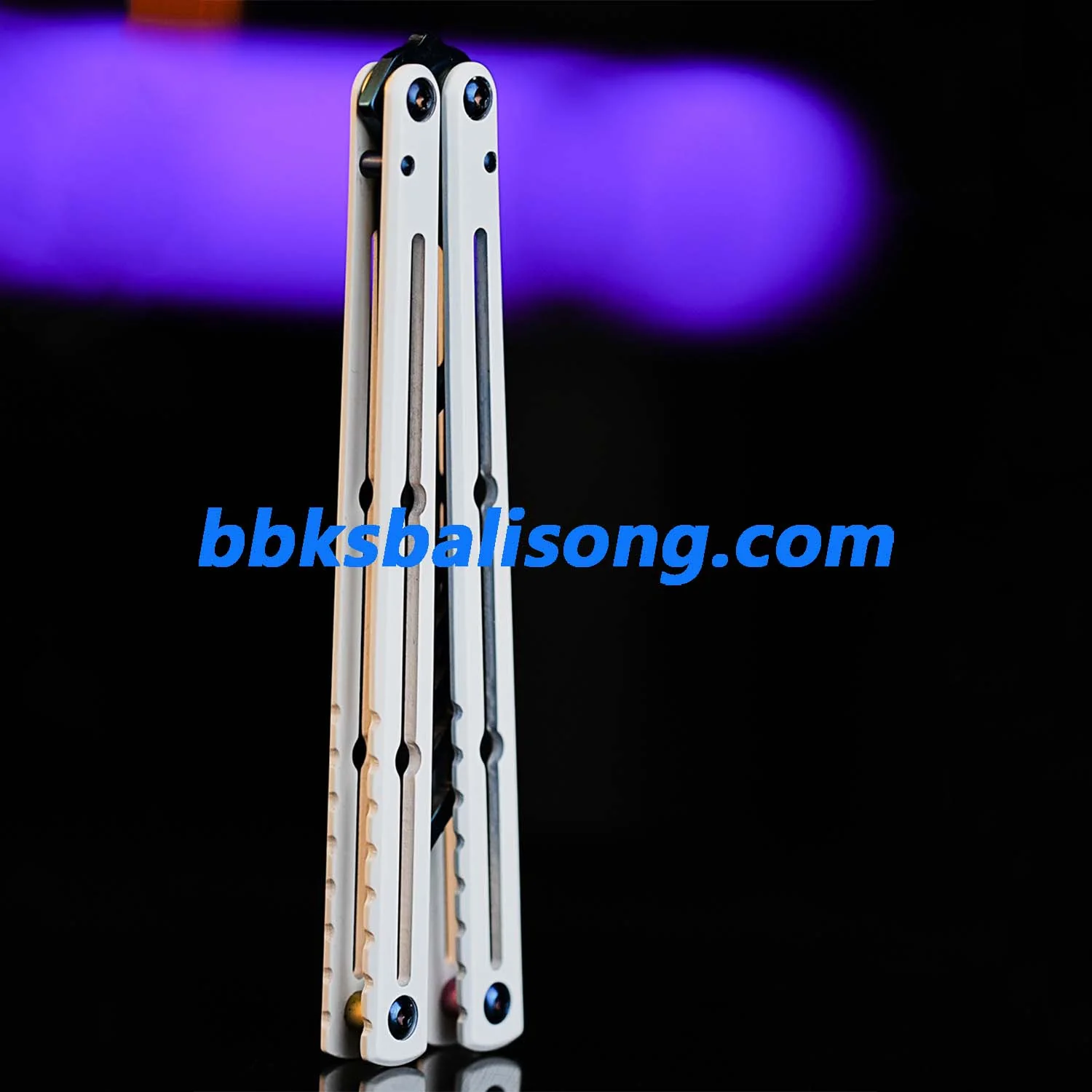ARMED SHARK Steel Kraken V3 Balisong Clone Teflon Coating - Image 3
