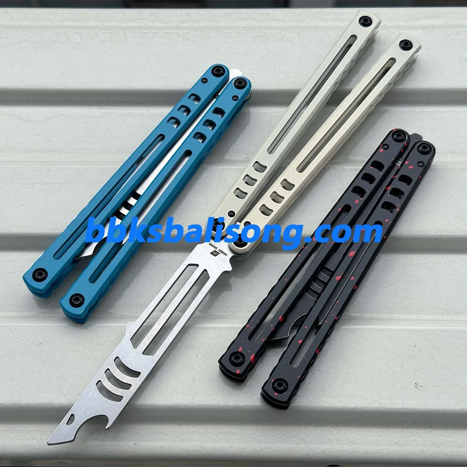 ARMED SHARK Steel Madko Balisong Clone - Image 12