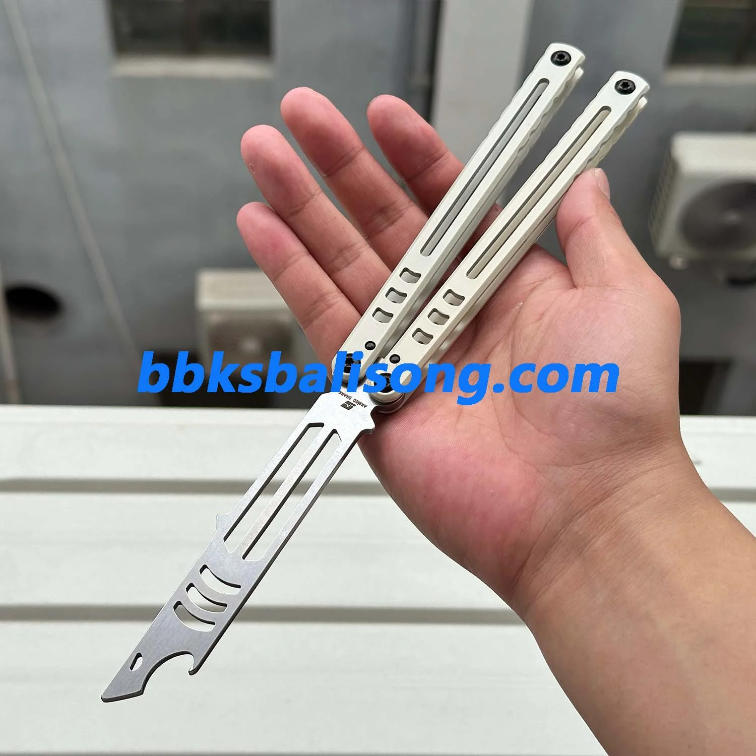 ARMED SHARK Steel Madko Balisong Clone - Image 14
