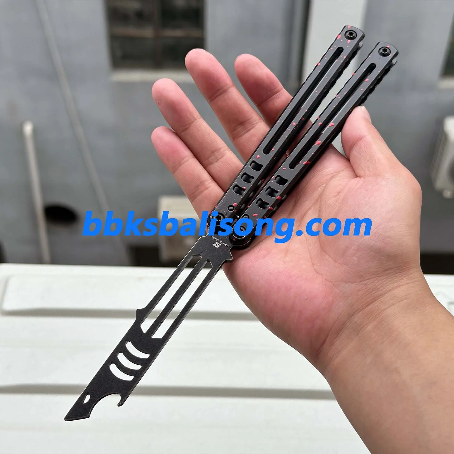 ARMED SHARK Steel Madko Balisong Clone - Image 18