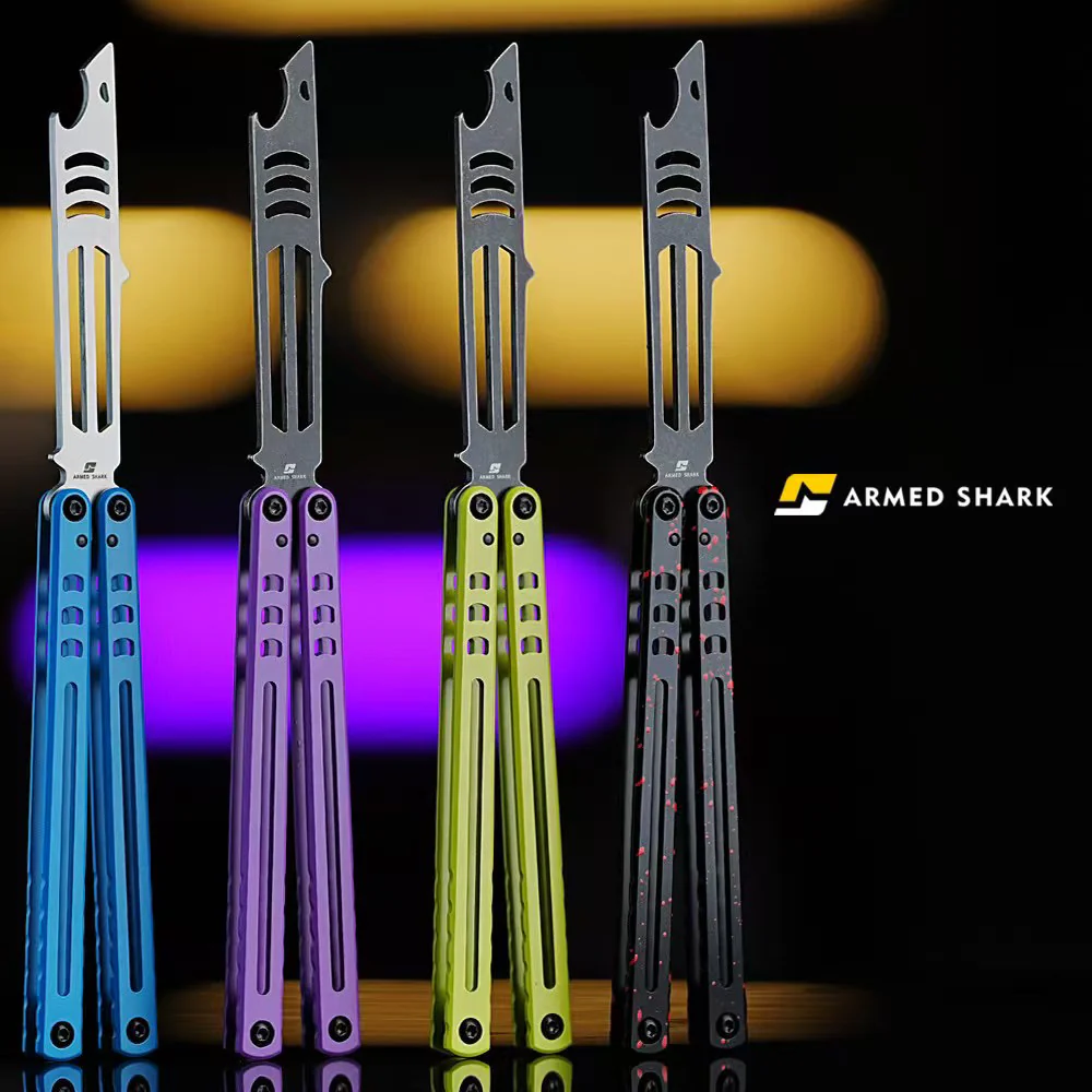 ARMED SHARK Steel Madko Balisong Clone - Image 20