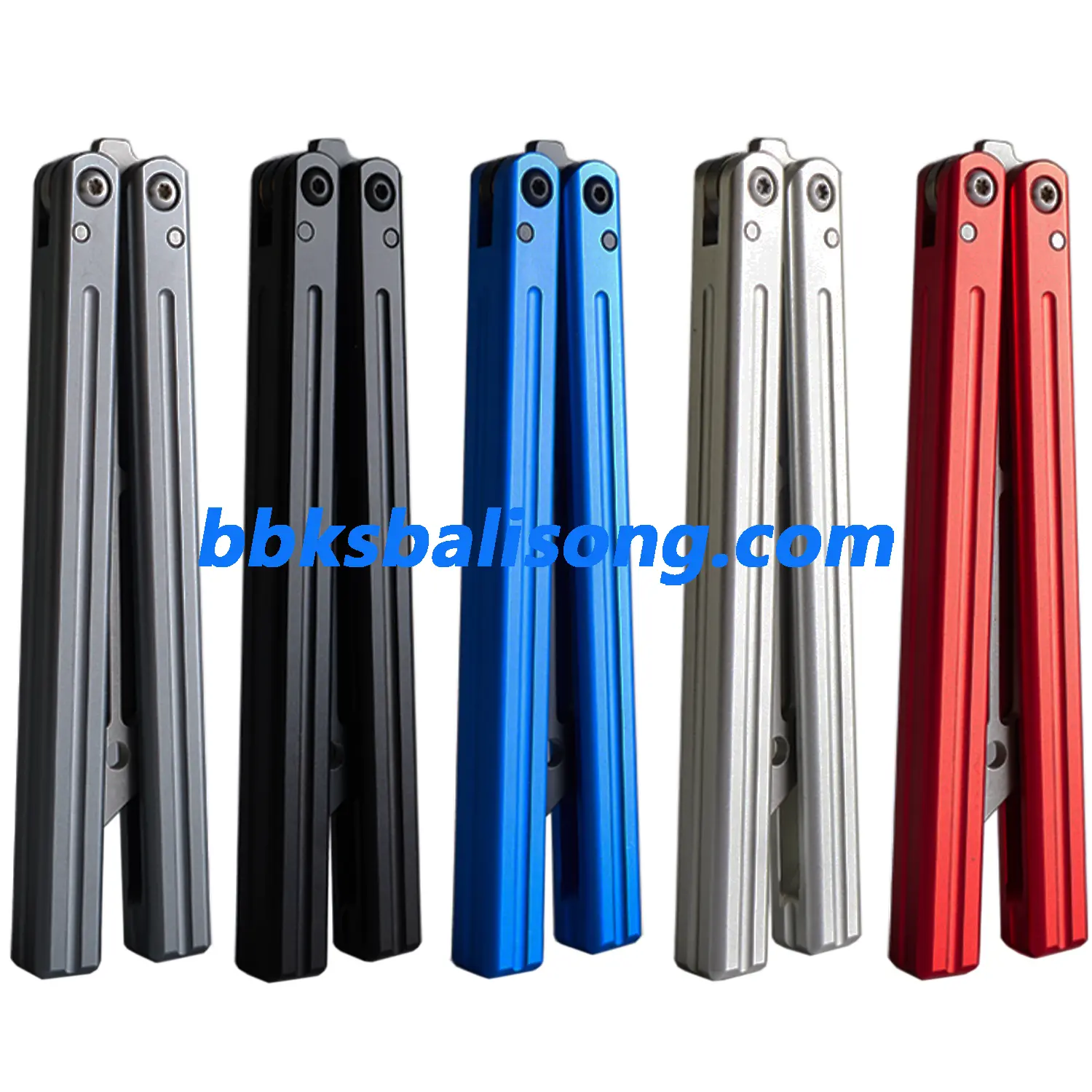 ARMED SHARK Triton V2 Balisong Clone 6061 Aluminum Handle - Image 5