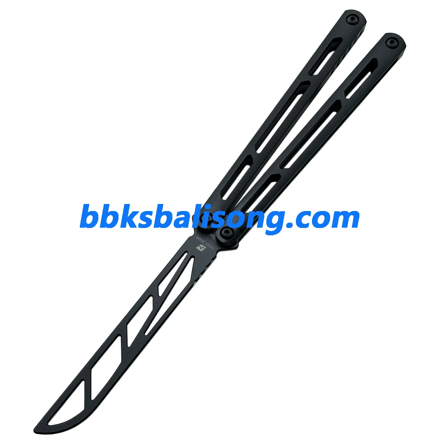 ARMED SHARK Tsunami Balisong Clone Titanium Chanwich Handle - Image 18