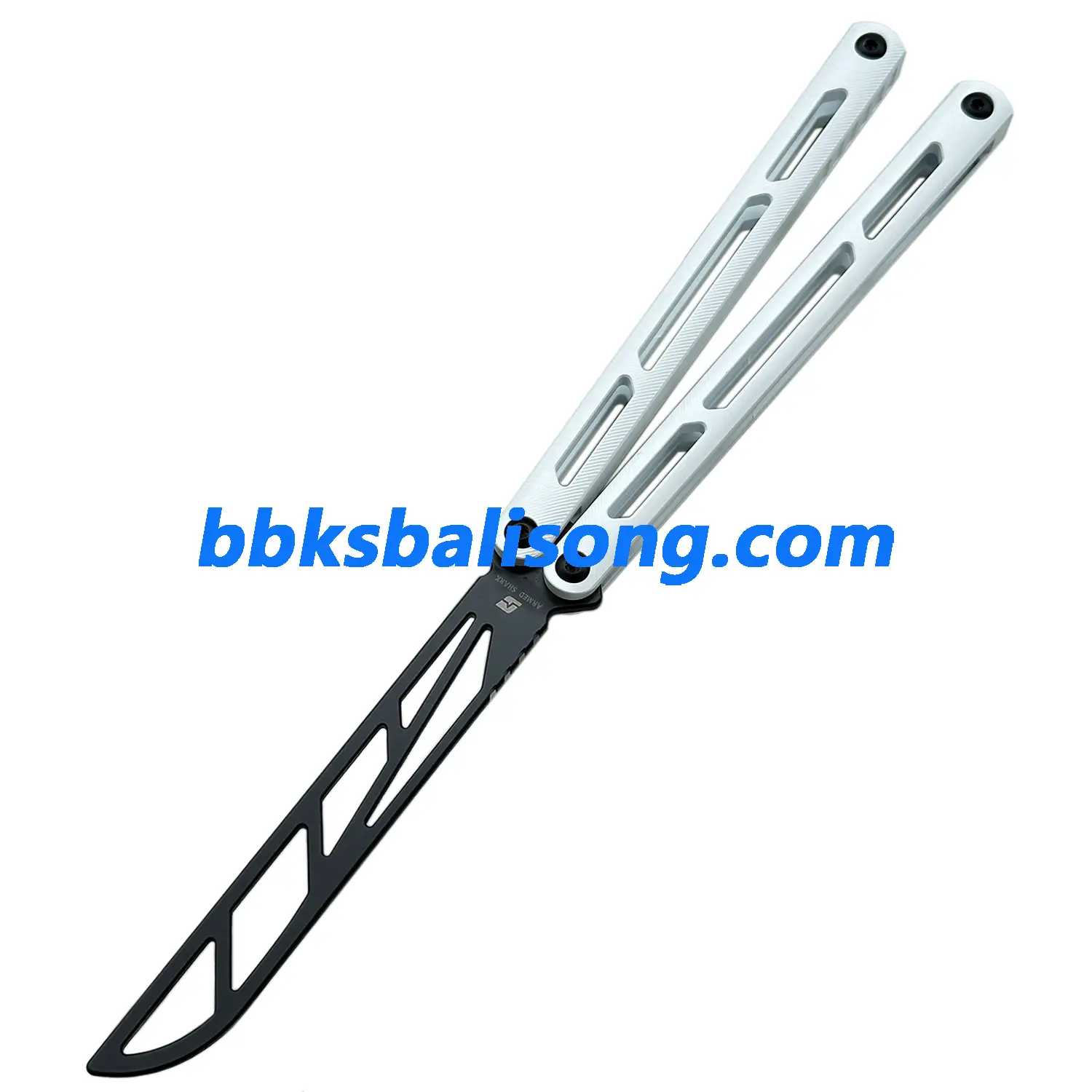 ARMED SHARK Tsunami Balisong Clone Titanium Chanwich Handle - Image 19