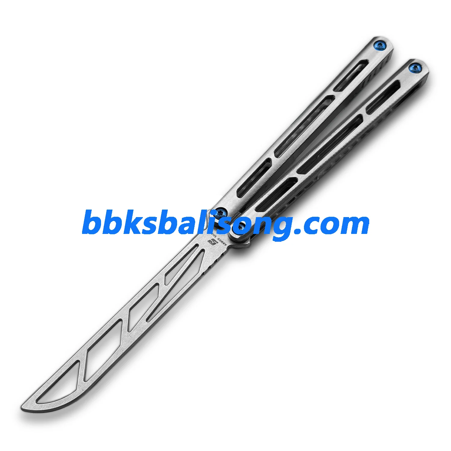 ARMED SHARK Tsunami Balisong Clone Titanium Chanwich Handle - Image 29