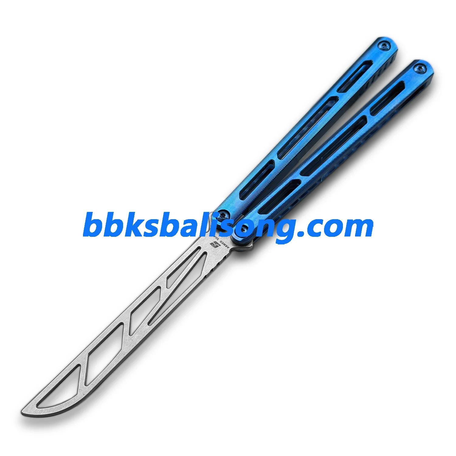 ARMED SHARK Tsunami Balisong Clone Titanium Chanwich Handle - Image 30