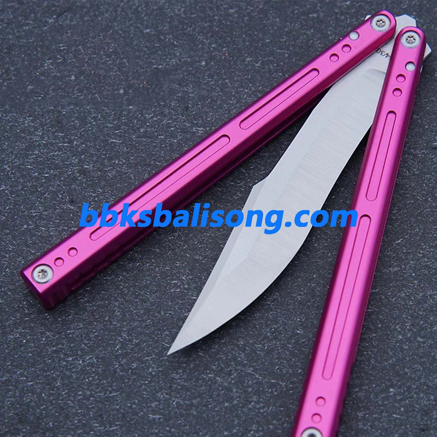 Asgard Blue Sky Original Balisong 7075 Aluminum Bushings System - Image 11