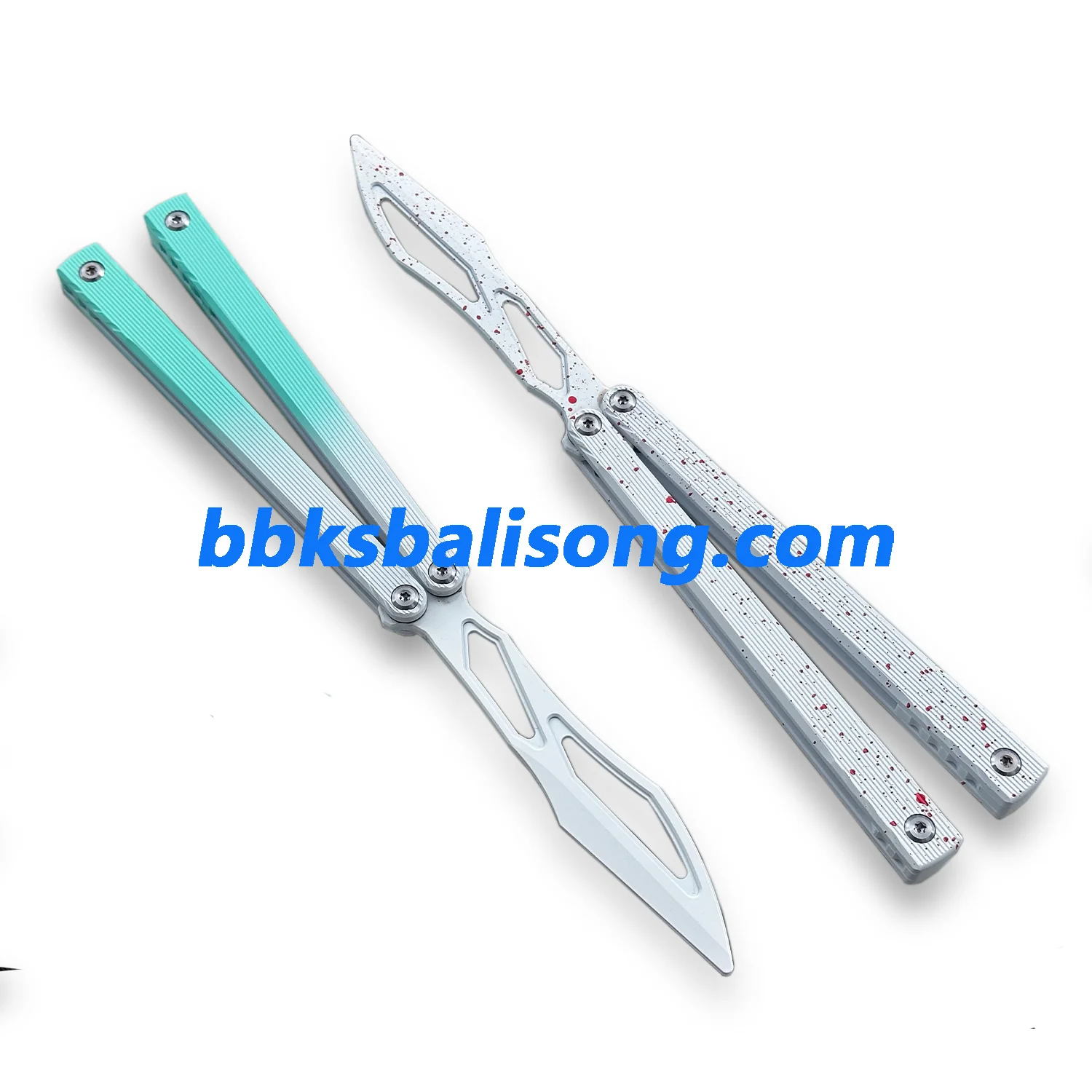 Asgard Master Original Balisong Trainer 7075 Aluminum Ceramic Coating - Image 2