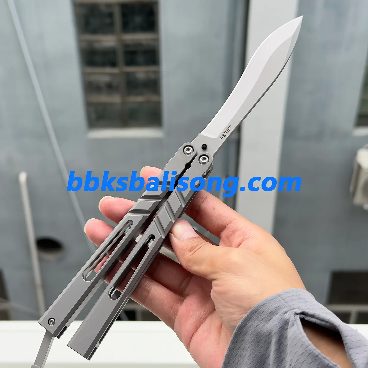 Baliplus BRS CHAB Channel Alpha Beast Latchless or Latch Balisong Clone - Image 11