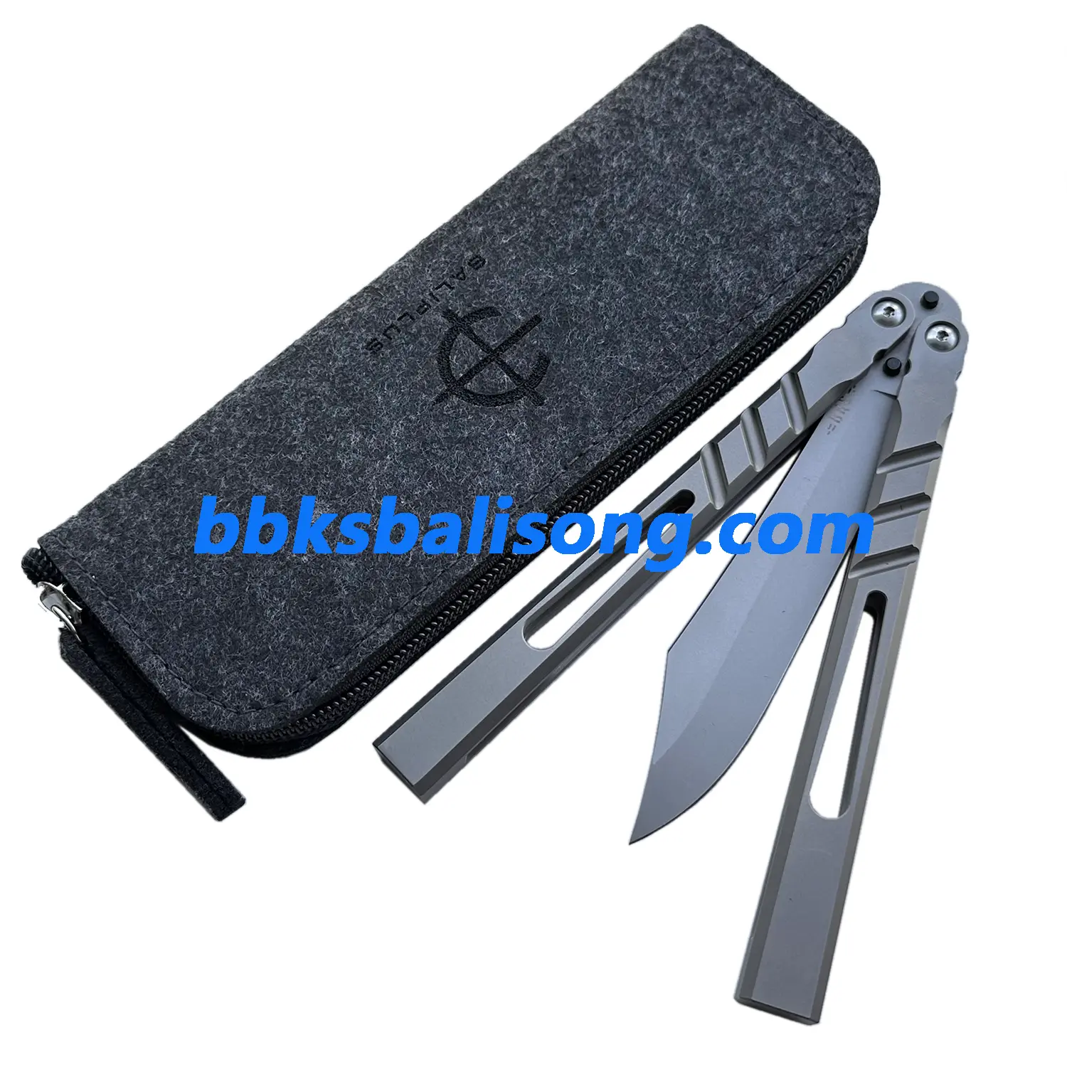 Baliplus BRS CHAB Channel Alpha Beast Latchless or Latch Balisong Clone - Image 13