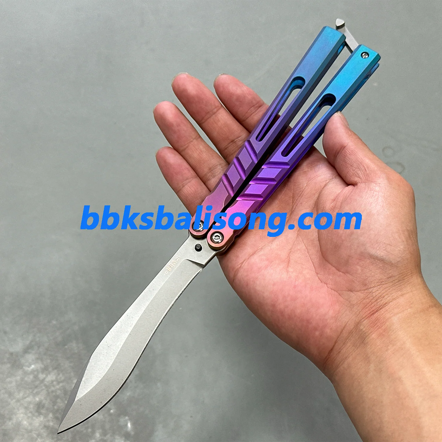 Baliplus BRS CHAB Channel Alpha Beast Latchless or Latch Balisong Clone - Image 23
