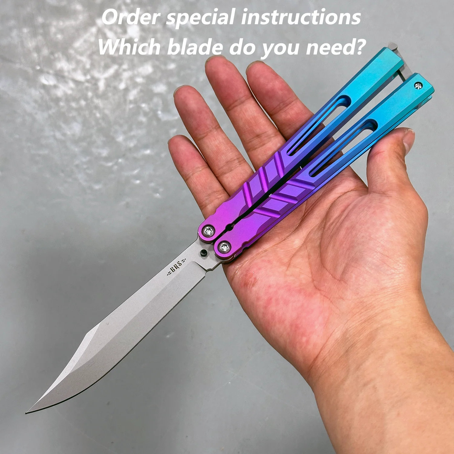 Baliplus BRS CHAB Channel Alpha Beast Latchless or Latch Balisong Clone - Image 24