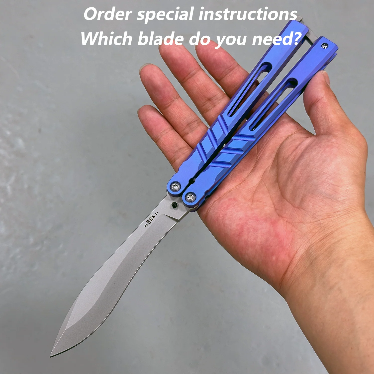 Baliplus BRS CHAB Channel Alpha Beast Latchless or Latch Balisong Clone - Image 25