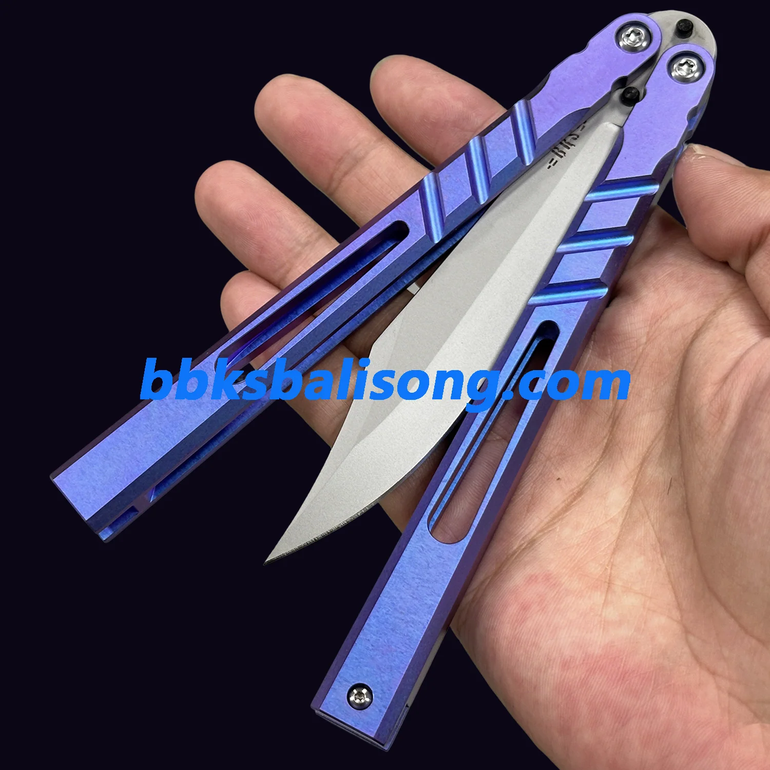 Baliplus BRS CHAB Channel Alpha Beast Latchless or Latch Balisong Clone - Image 26
