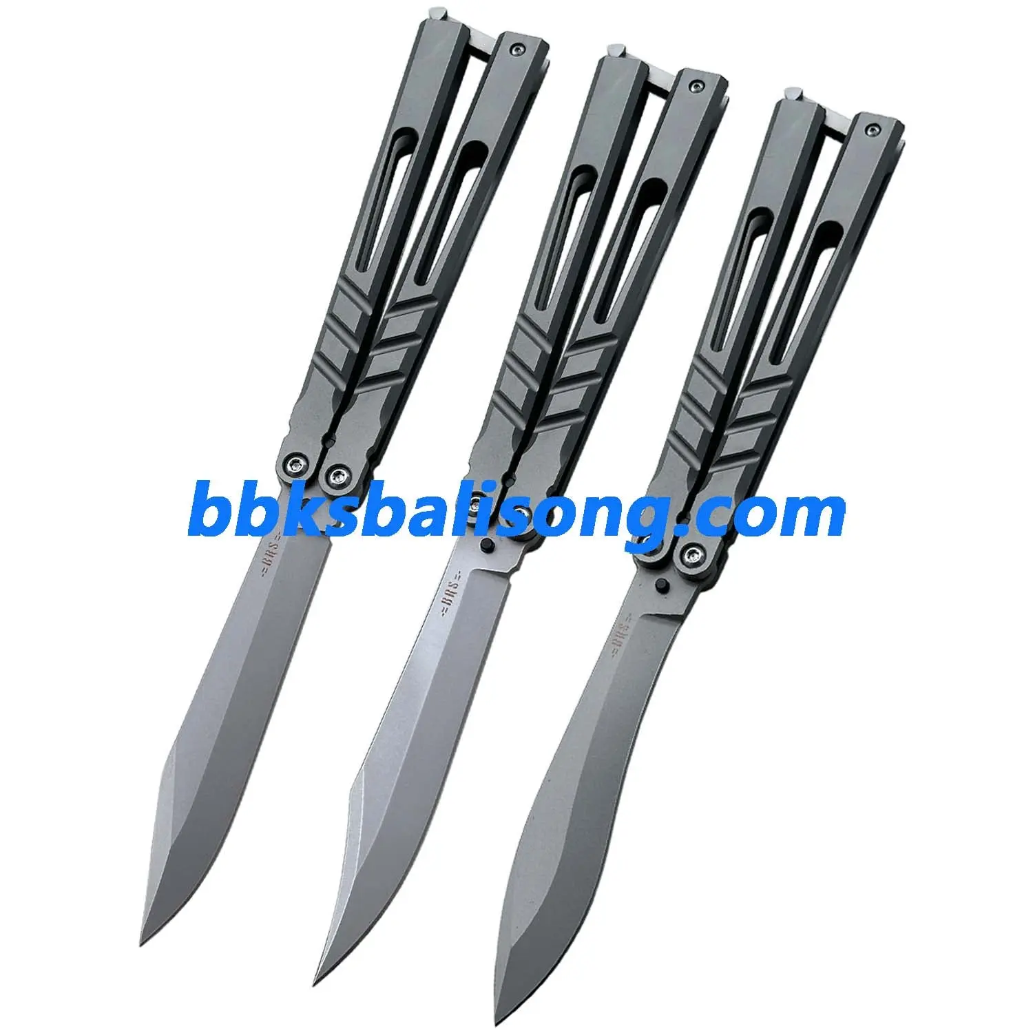 Baliplus BRS CHAB Channel Alpha Beast Latchless or Latch Balisong Clone - Image 3
