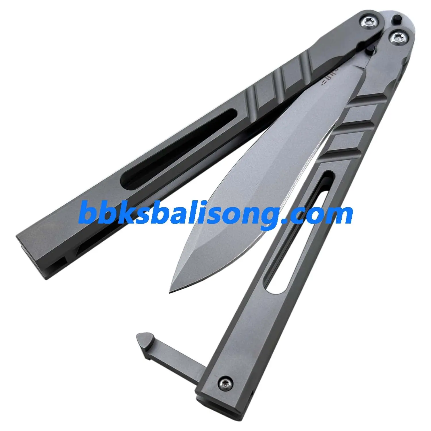 Baliplus BRS CHAB Channel Alpha Beast Latchless or Latch Balisong Clone - Image 7