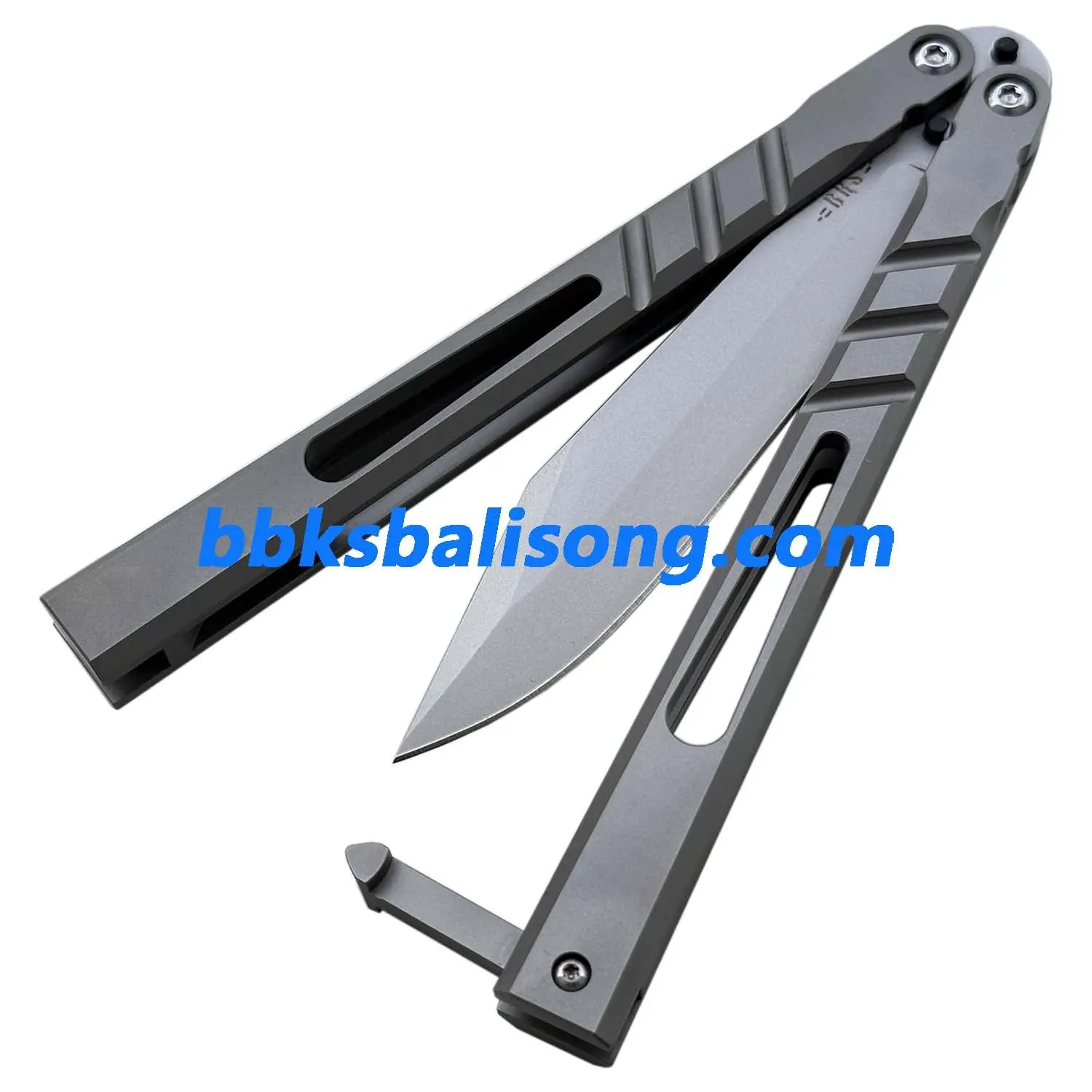 Baliplus BRS CHAB Channel Alpha Beast Latchless or Latch Balisong Clone - Image 8