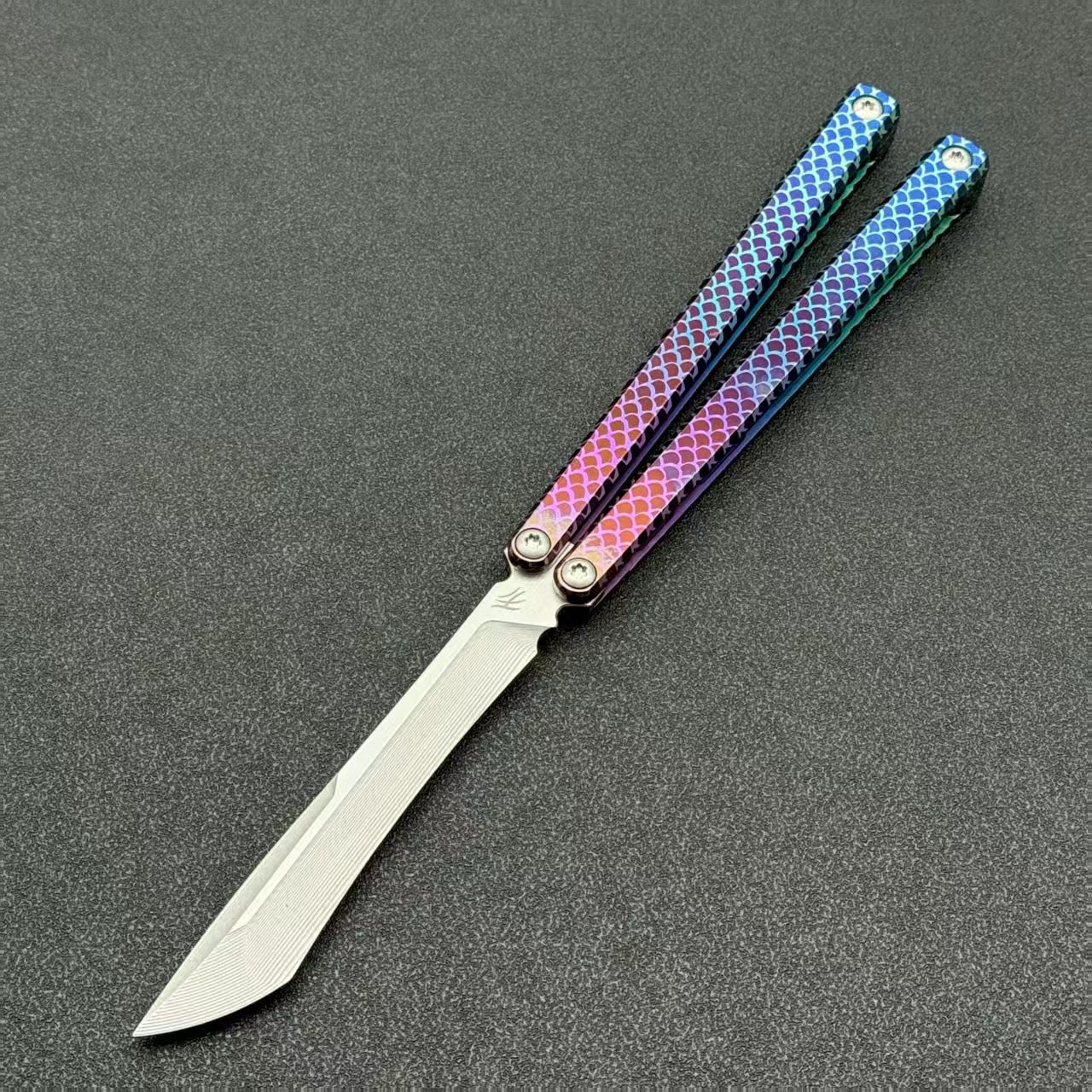 Baliplus Gaboon Balisong Clone Titanium Handle - Image 16