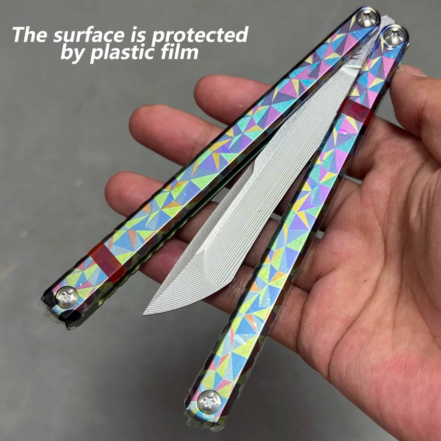 Baliplus Gaboon Balisong Clone Titanium Handle - Image 24
