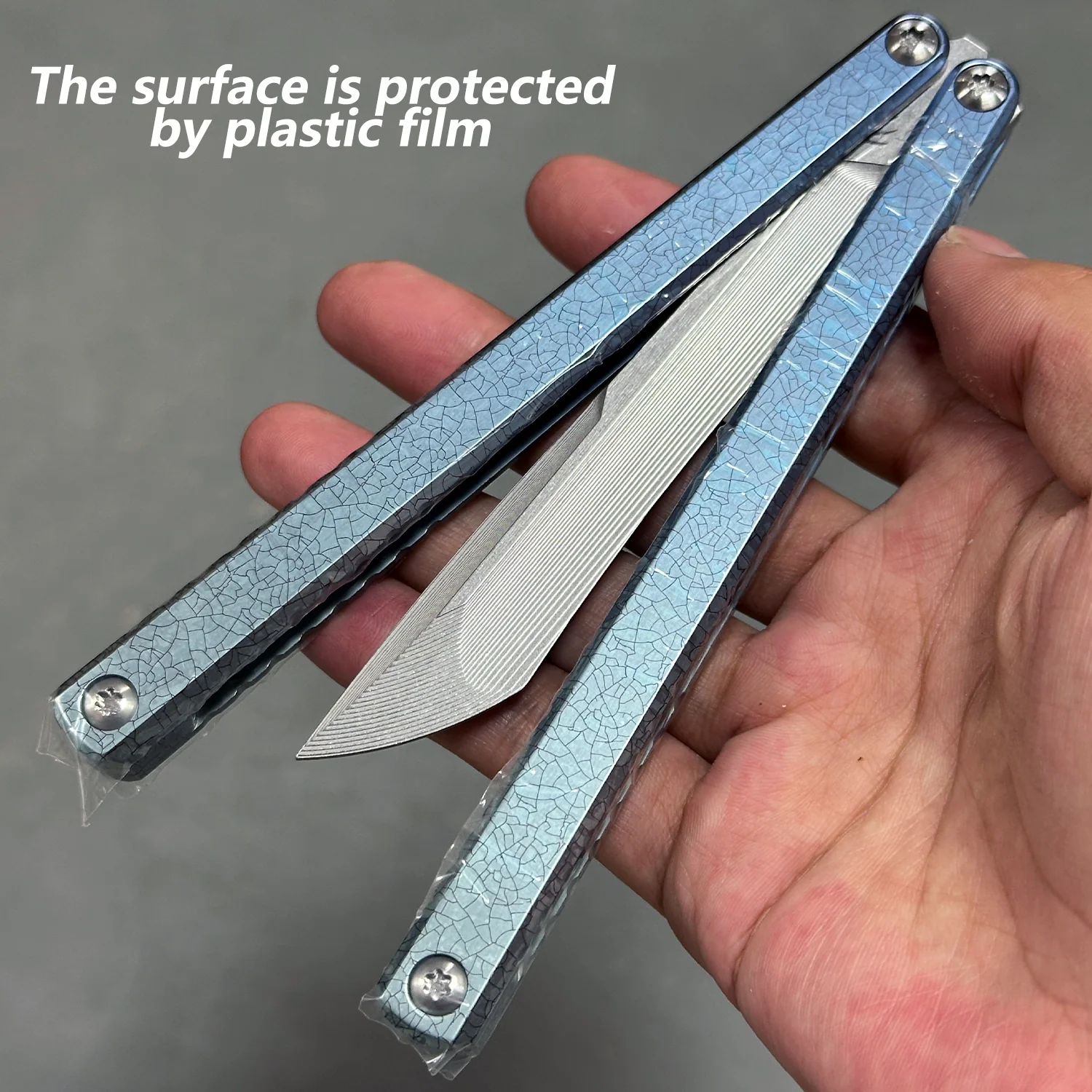 Baliplus Gaboon Balisong Clone Titanium Handle - Image 27