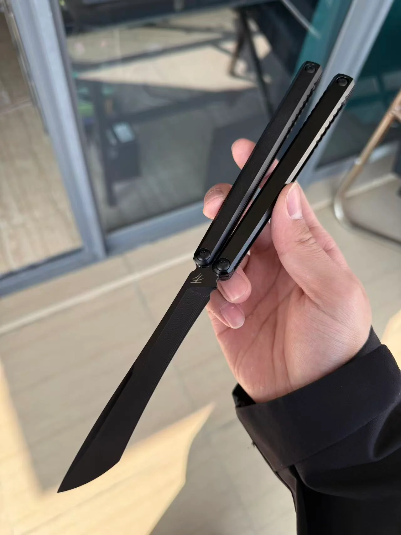 Baliplus Gaboon Balisong Clone Titanium Handle - Image 7