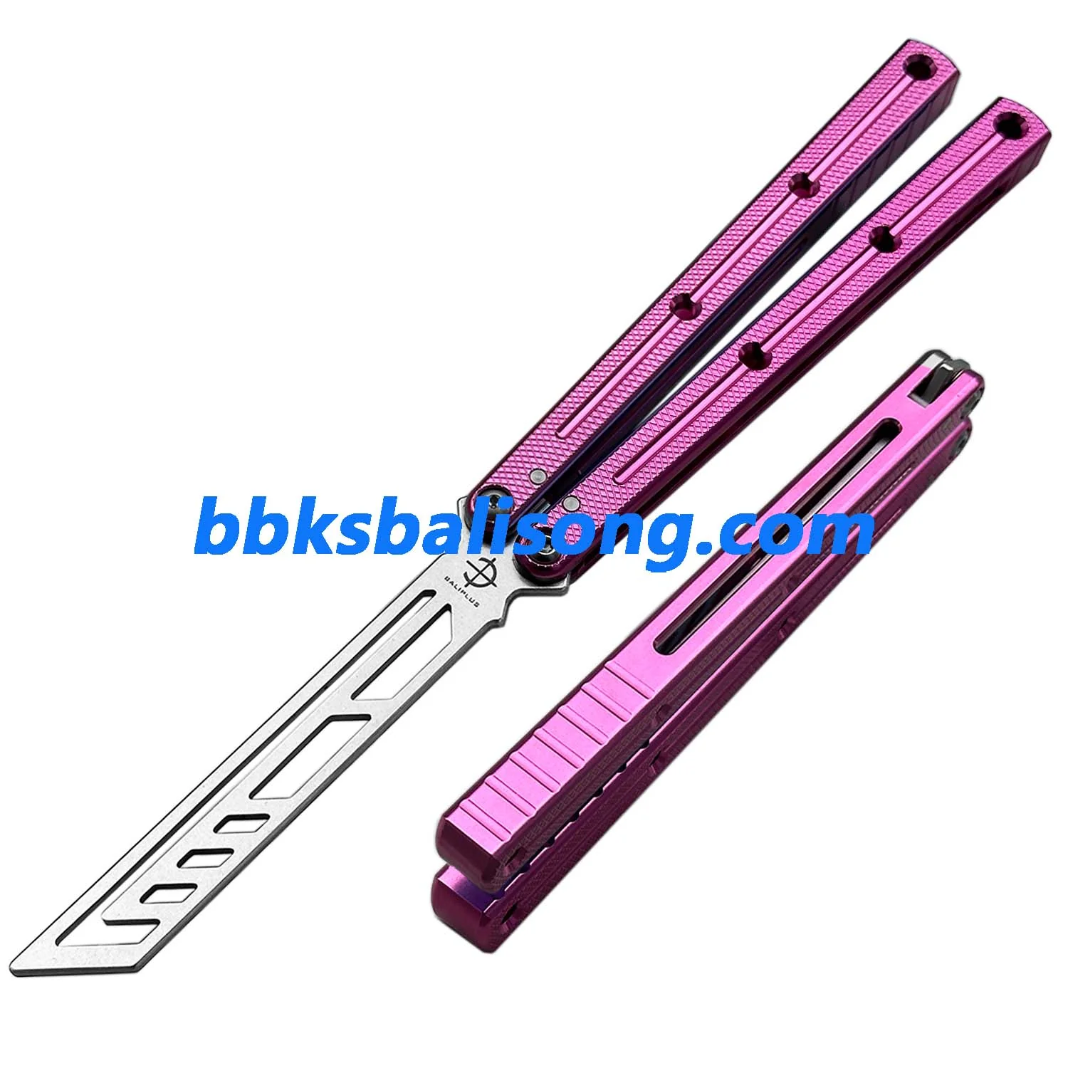 Baliplus Speed Channel Krake Raken (Kraken) V3 Balisong Trainer Clone Glossy Handle - Image 10