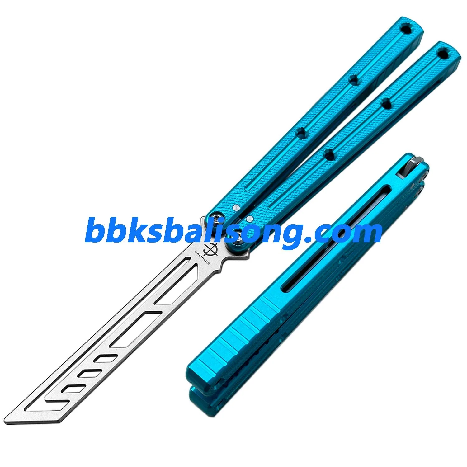 Baliplus Speed Channel Krake Raken (Kraken) V3 Balisong Trainer Clone Glossy Handle - Image 12