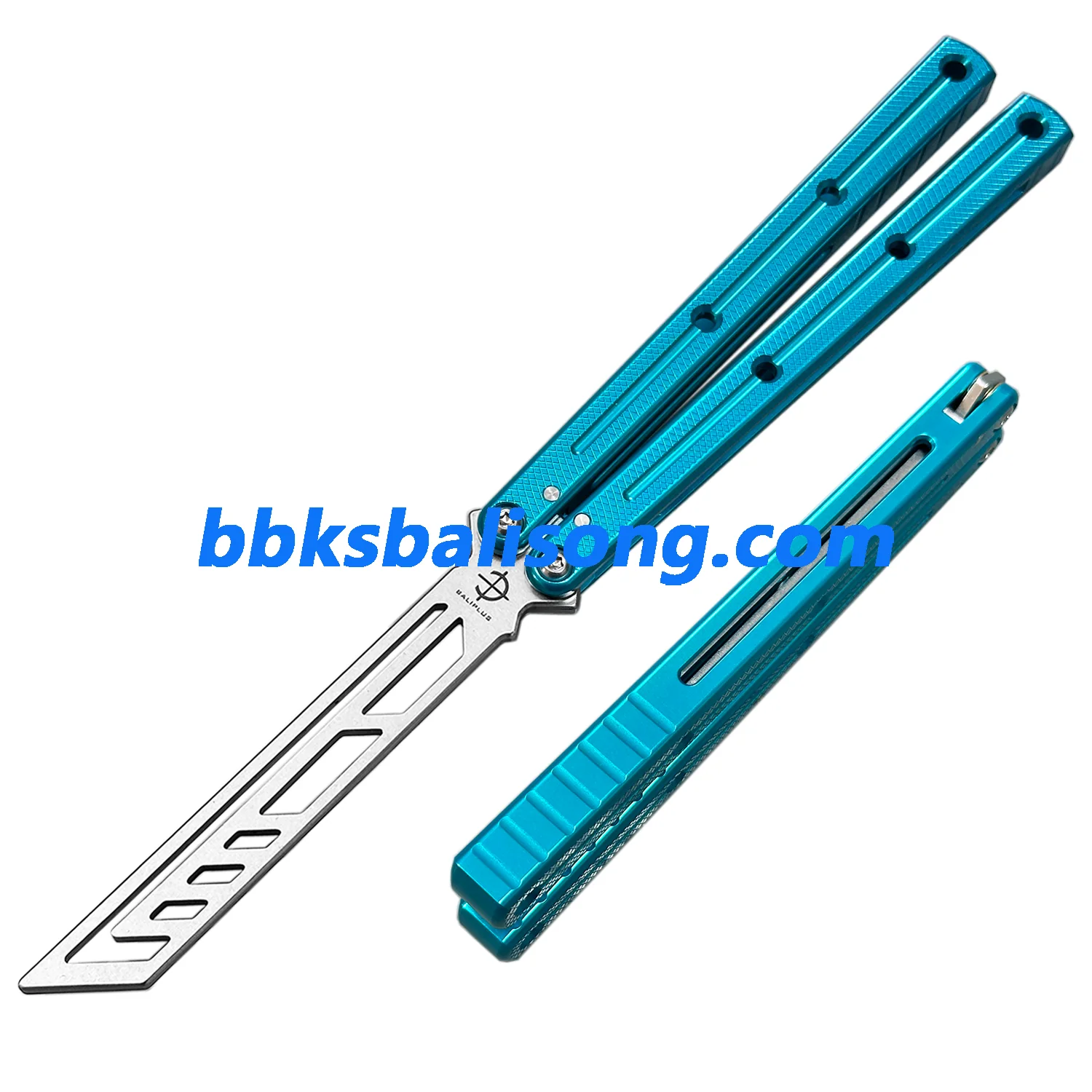 Baliplus Speed Channel Krake Raken (Kraken) V3 Balisong Trainer Clone Glossy Handle - Image 15
