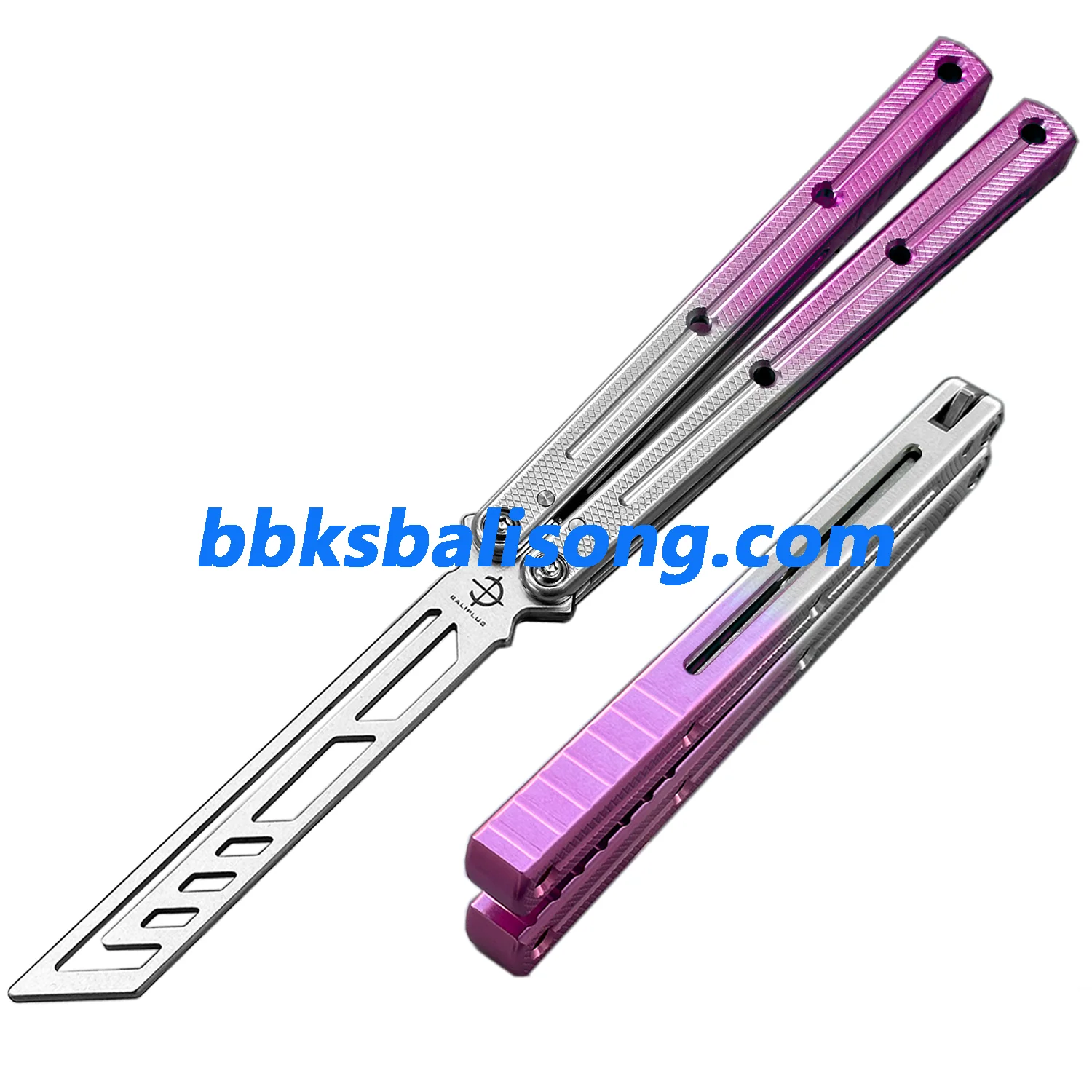 Baliplus Speed Channel Krake Raken (Kraken) V3 Balisong Trainer Clone Glossy Handle - Image 17