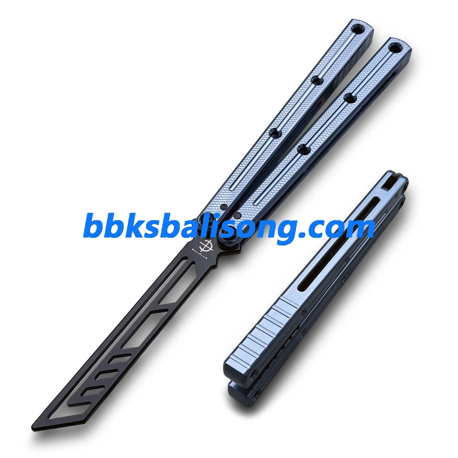 Baliplus Speed Channel Krake Raken (Kraken) V3 Balisong Trainer Clone Glossy Handle - Image 22