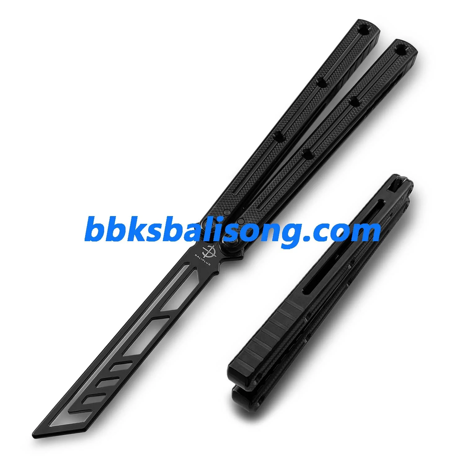 Baliplus Speed Channel Krake Raken (Kraken) V3 Balisong Trainer Clone Glossy Handle - Image 25