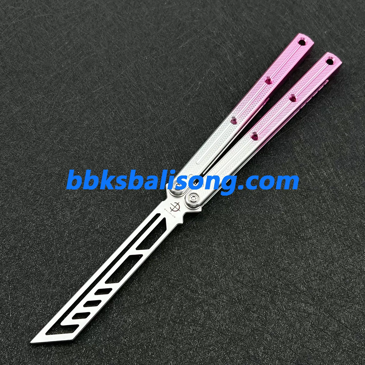 Baliplus Speed Channel Krake Raken (Kraken) V3 Balisong Trainer Clone Glossy Handle - Image 8