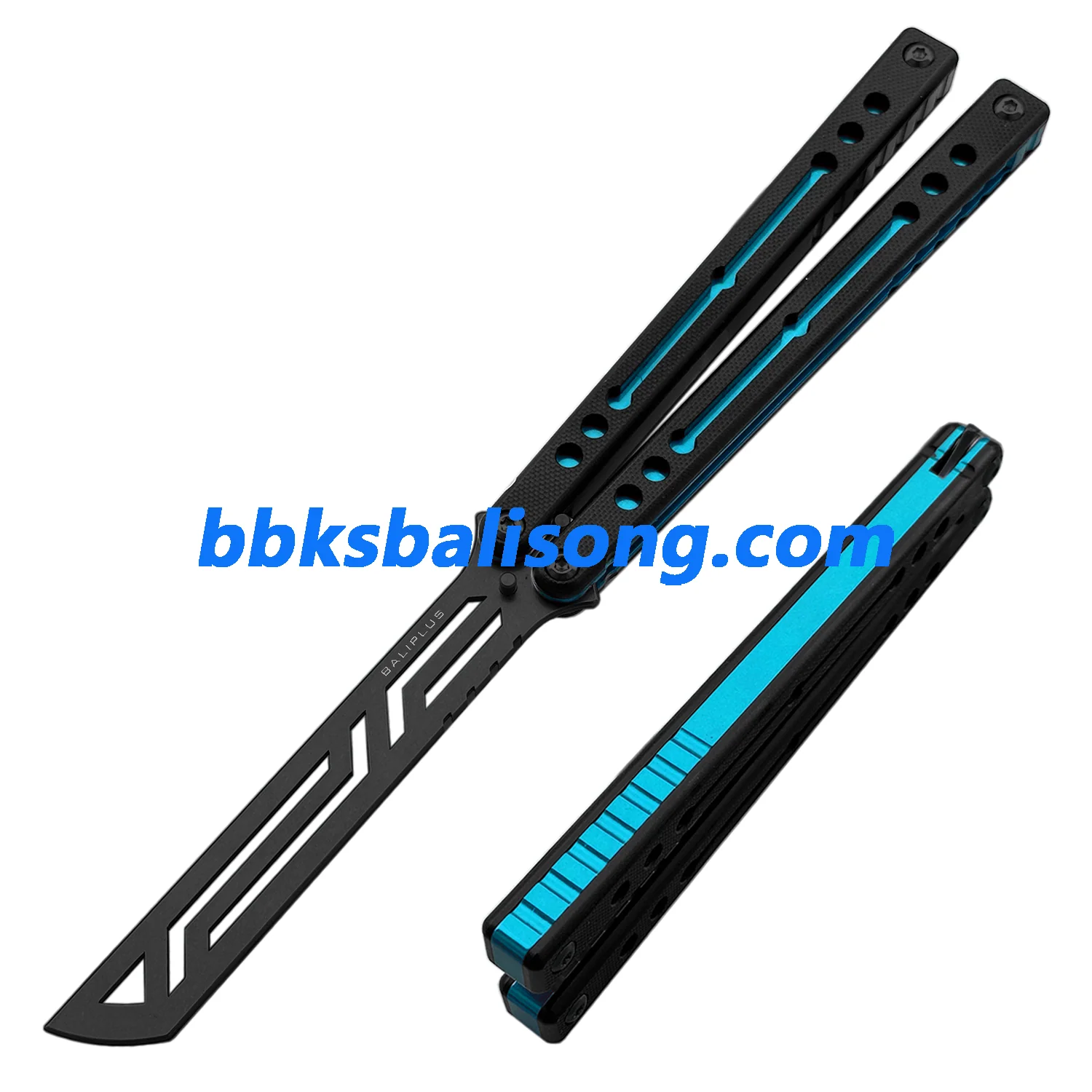 Baliplus Nautilus V2 Balisong Clone G10+7075 Aluminum Handle - Image 18