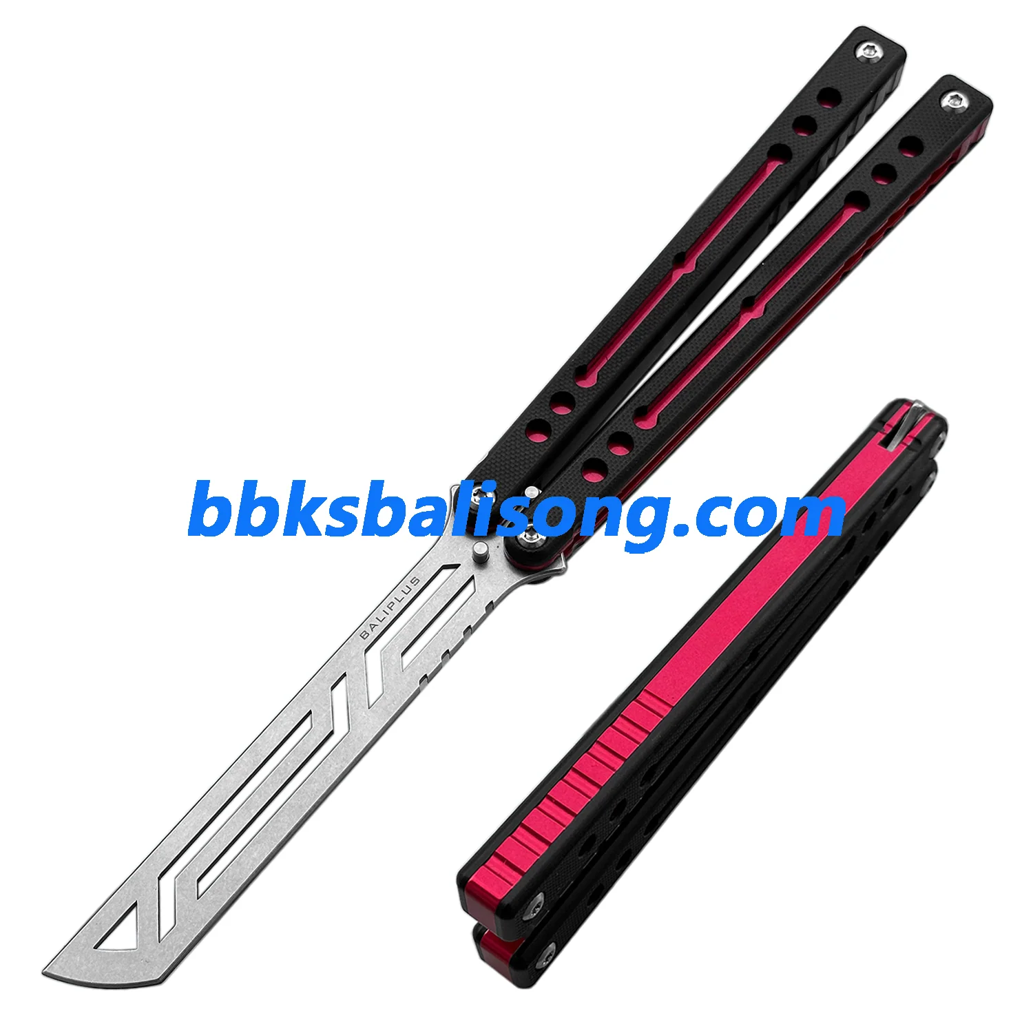 Baliplus Nautilus V2 Balisong Clone G10+7075 Aluminum Handle - Image 19