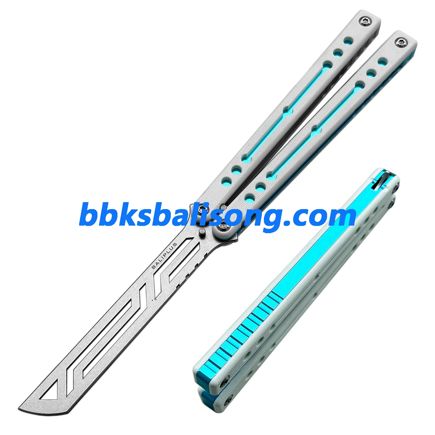 Baliplus Nautilus V2 Balisong Clone G10+7075 Aluminum Handle - Image 20