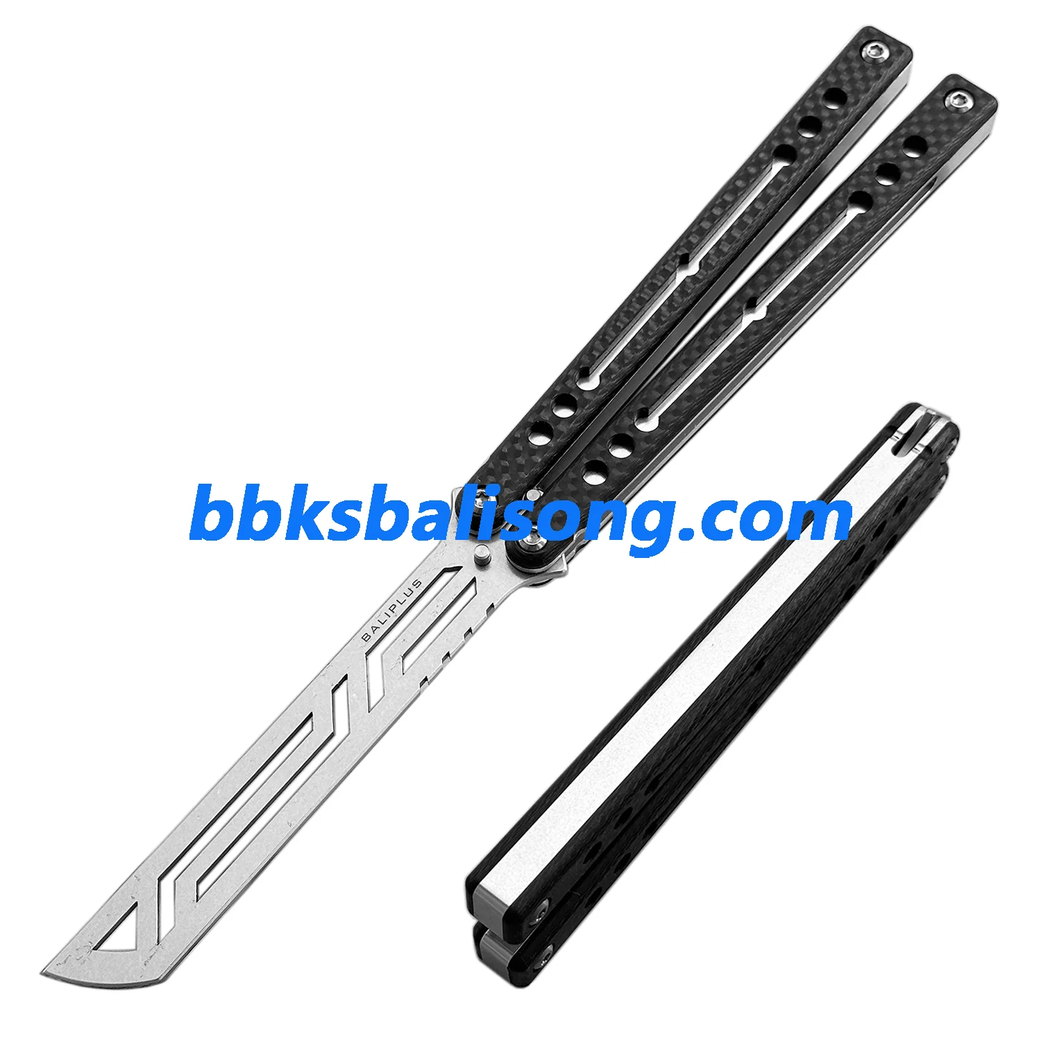 Baliplus Nautilus V2 Balisong Clone G10+7075 Aluminum Handle - Image 22