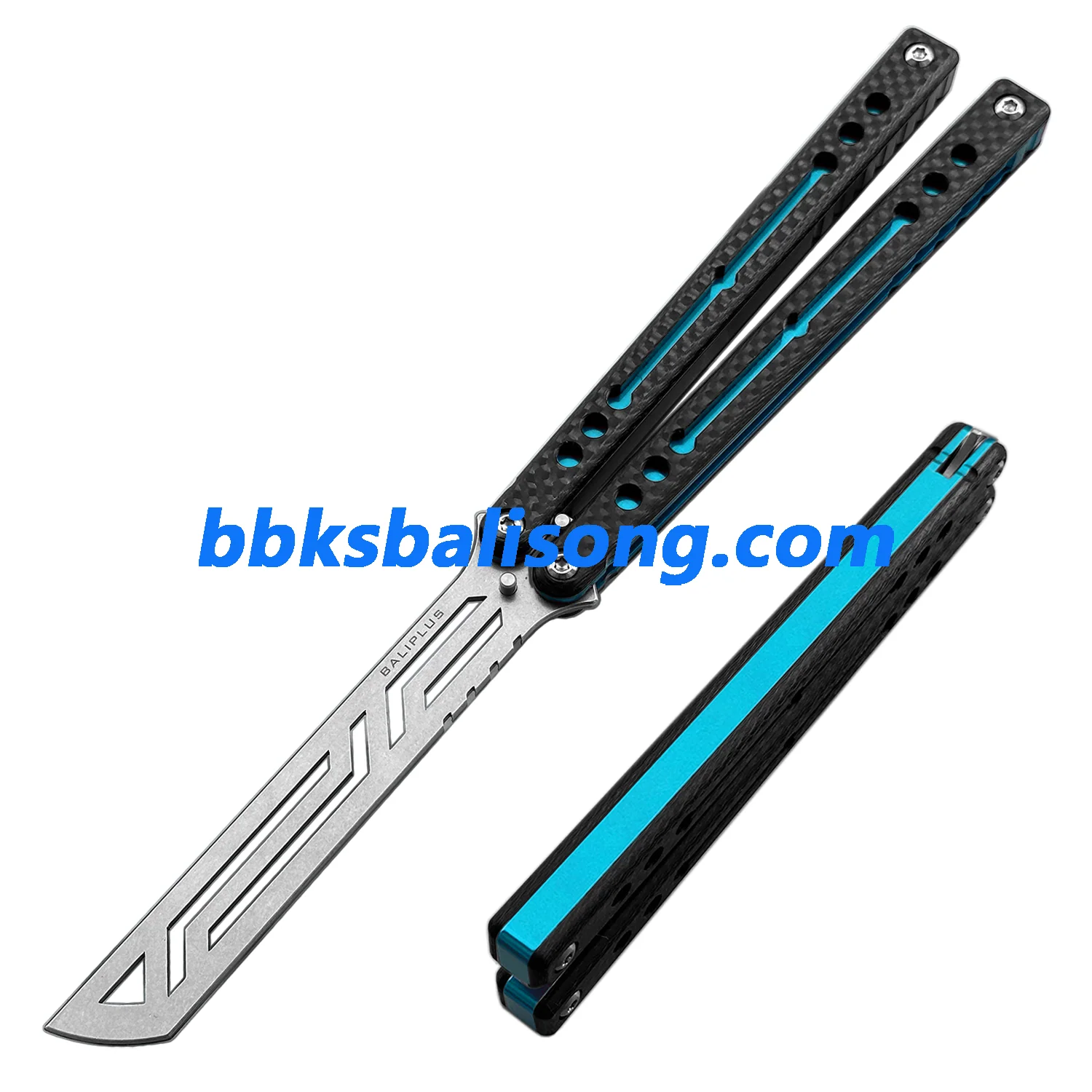 Baliplus Nautilus V2 Balisong Clone G10+7075 Aluminum Handle - Image 25