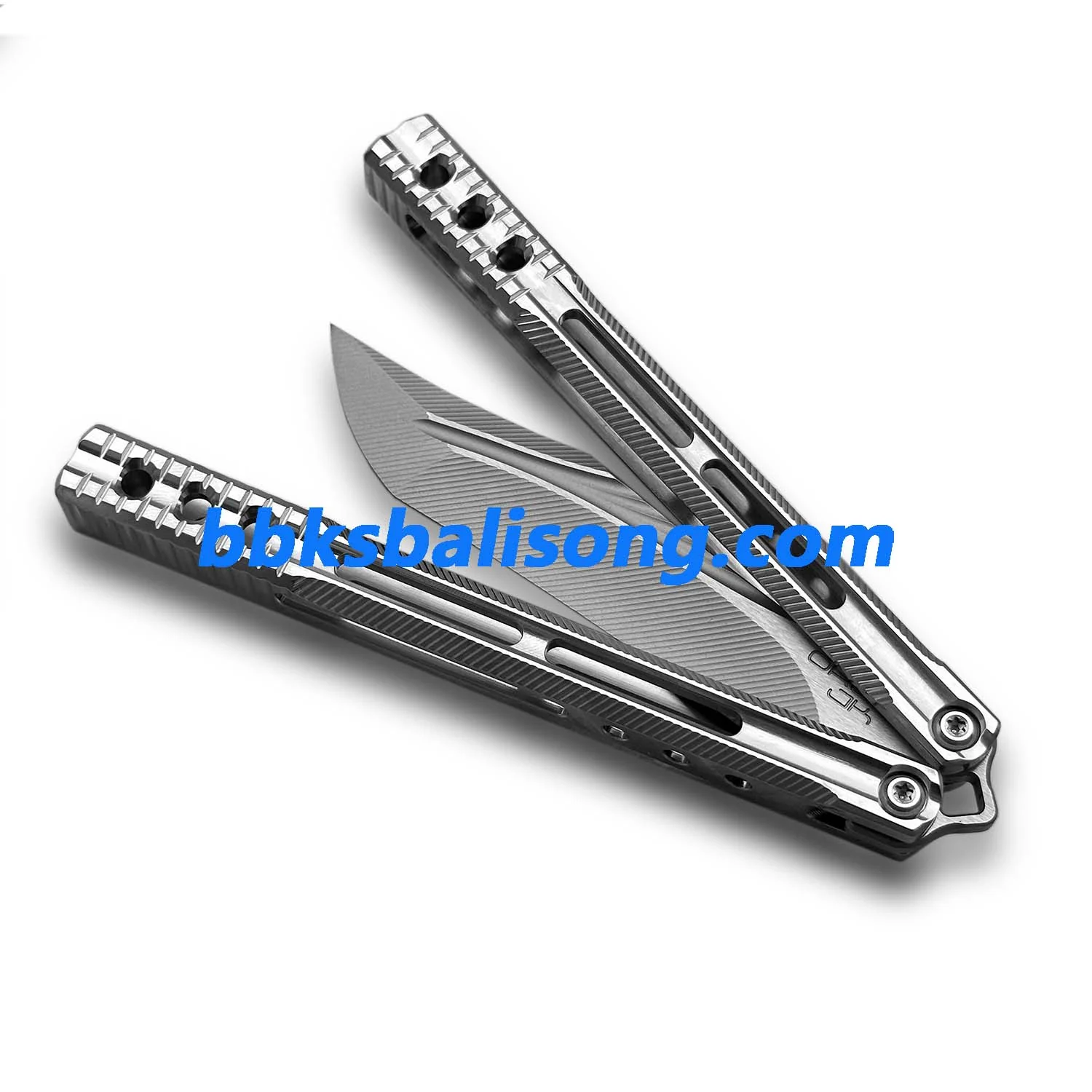 Baliplus Orca V1.5 Balisong Clone Titanium Handle Bushings System - Image 10