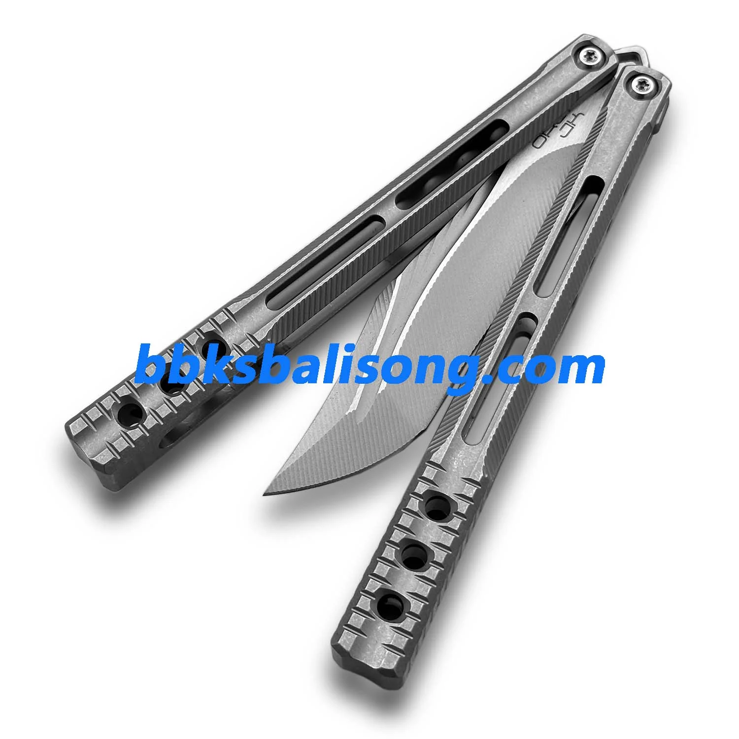 Baliplus Orca V1.5 Balisong Clone Titanium Handle Bushings System - Image 11