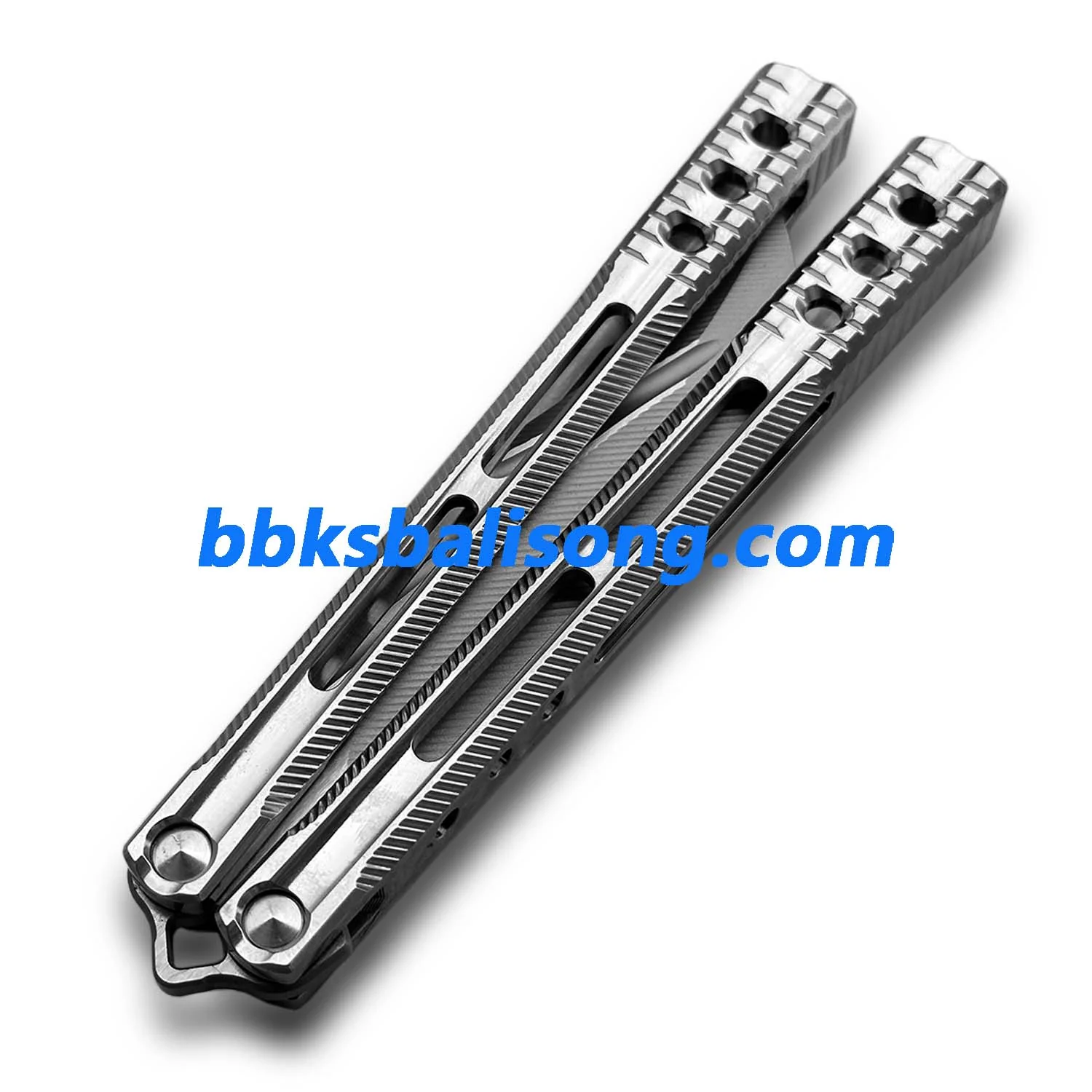 Baliplus Orca V1.5 Balisong Clone Titanium Handle Bushings System - Image 12