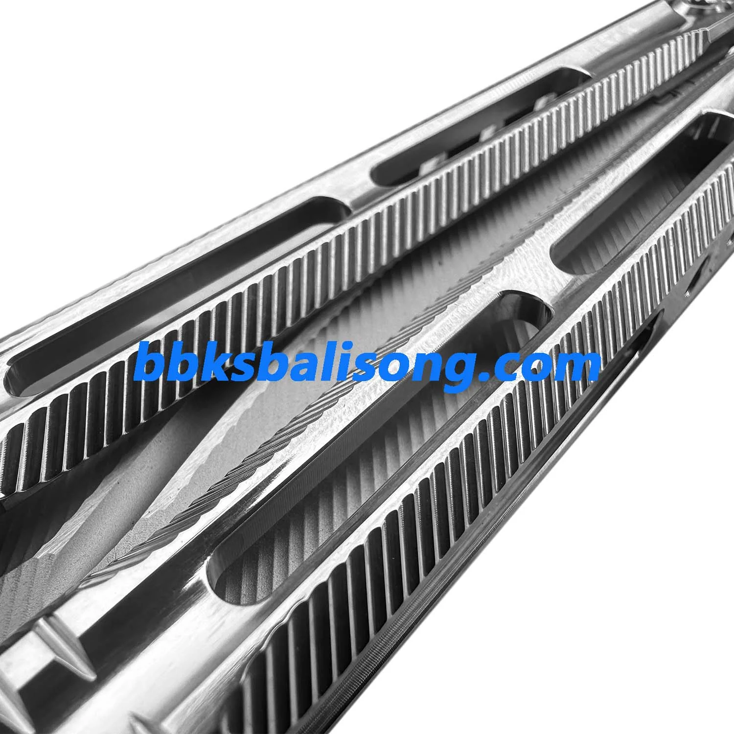 Baliplus Orca V1.5 Balisong Clone Titanium Handle Bushings System - Image 13