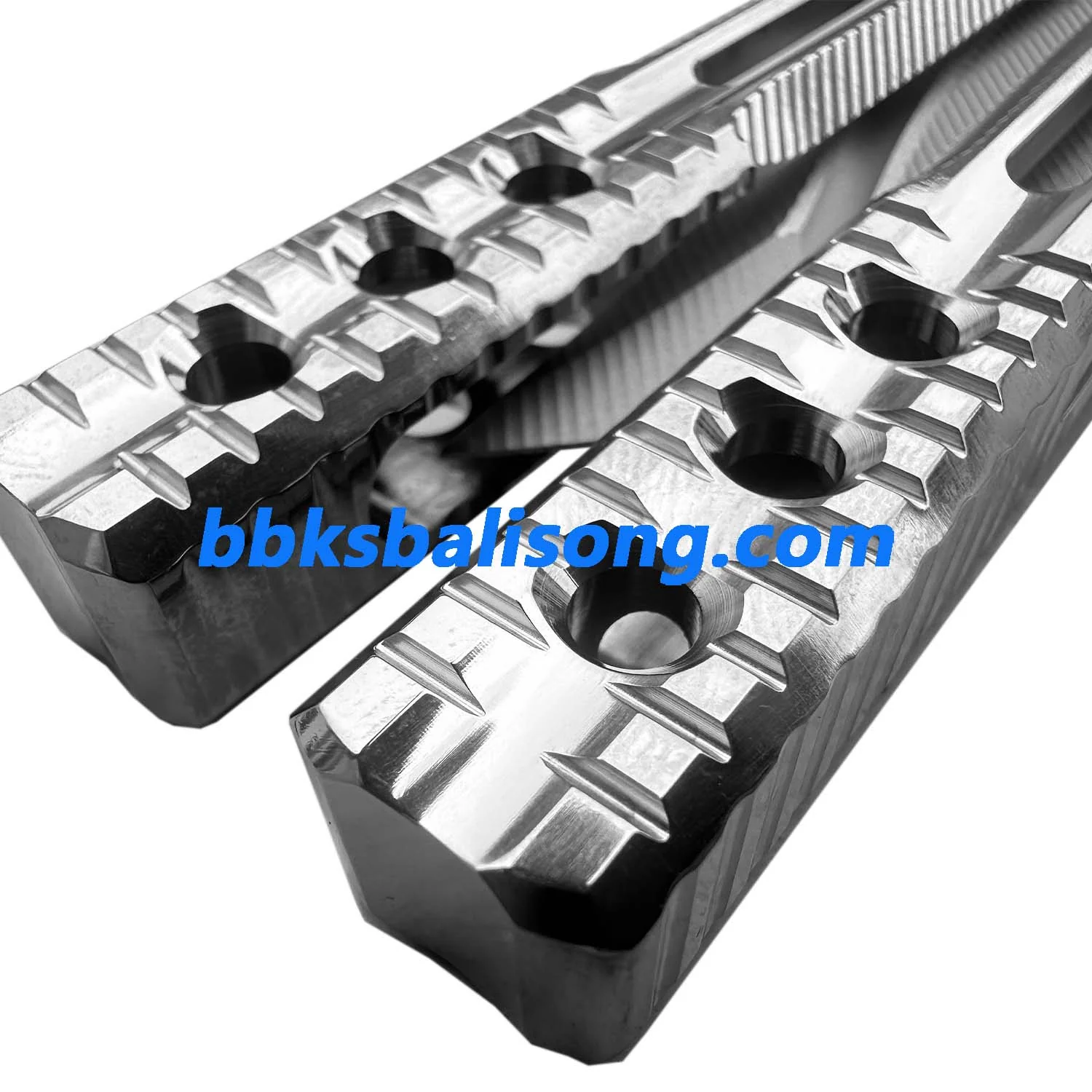 Baliplus Orca V1.5 Balisong Clone Titanium Handle Bushings System - Image 16