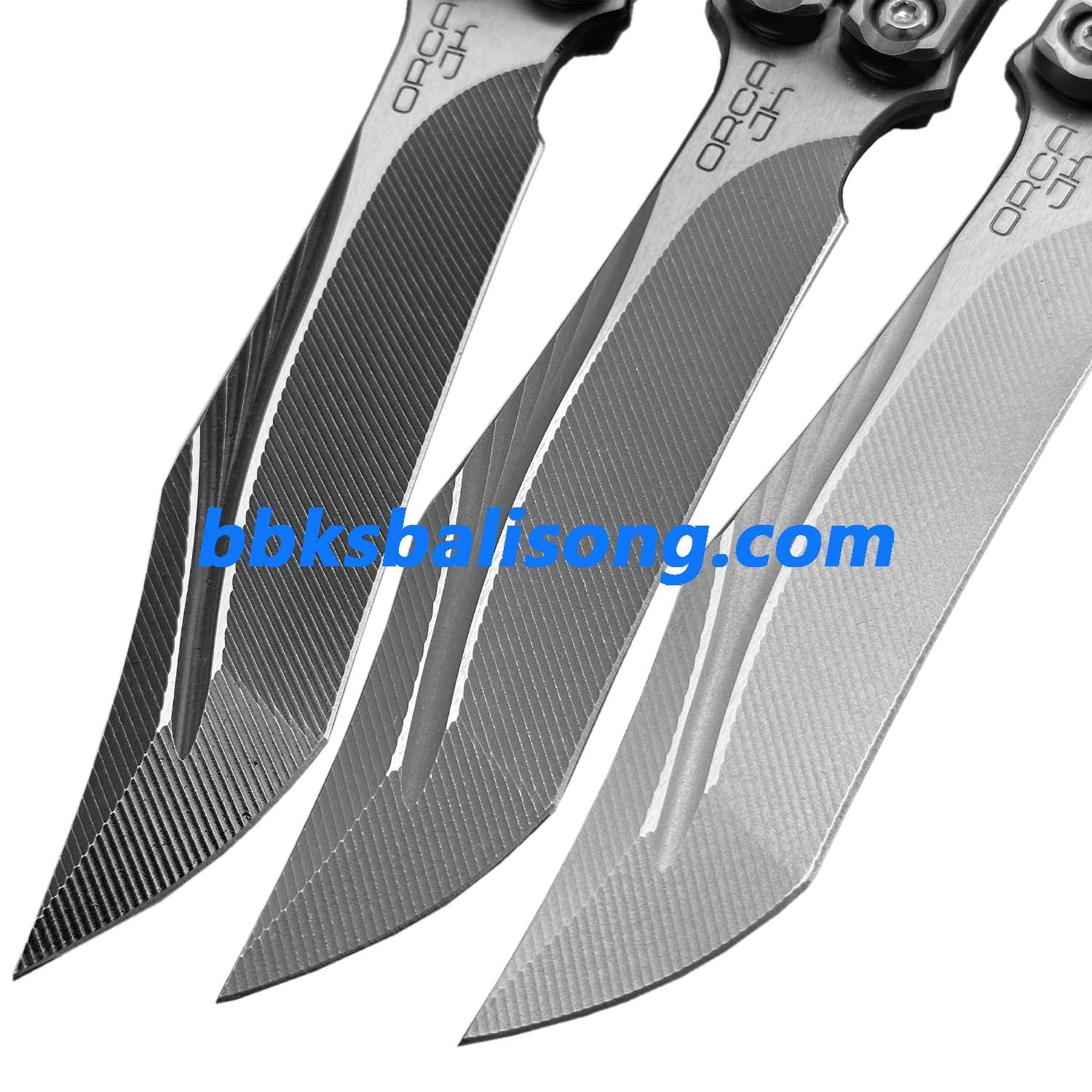 Baliplus Orca V2 Balisong Clone Titanium Handle Bushings System - Image 12